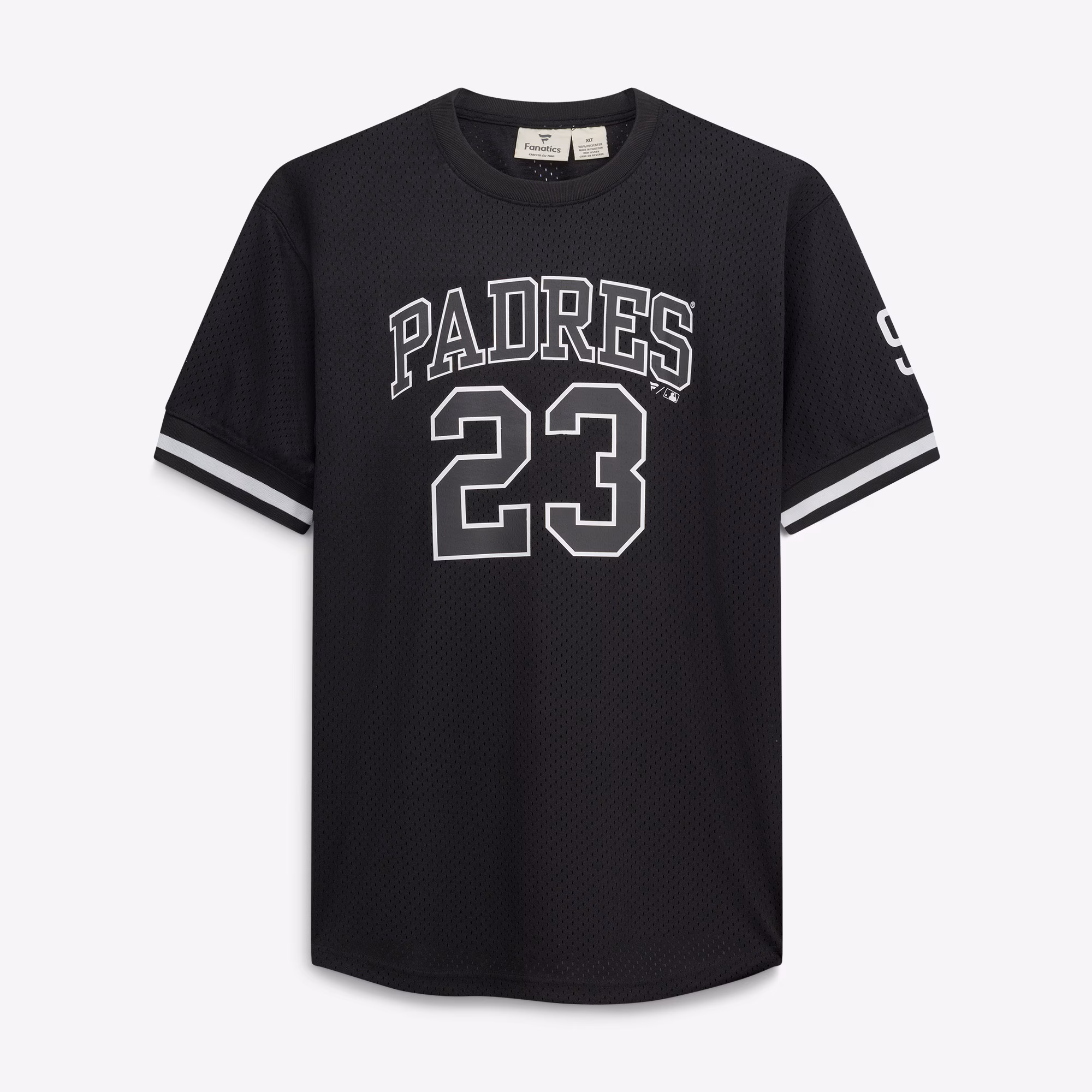 Fernando Tatis Jr. San Diego Padres Fanatics Big & Tall Heavyweight Mesh Jersey - Black/White