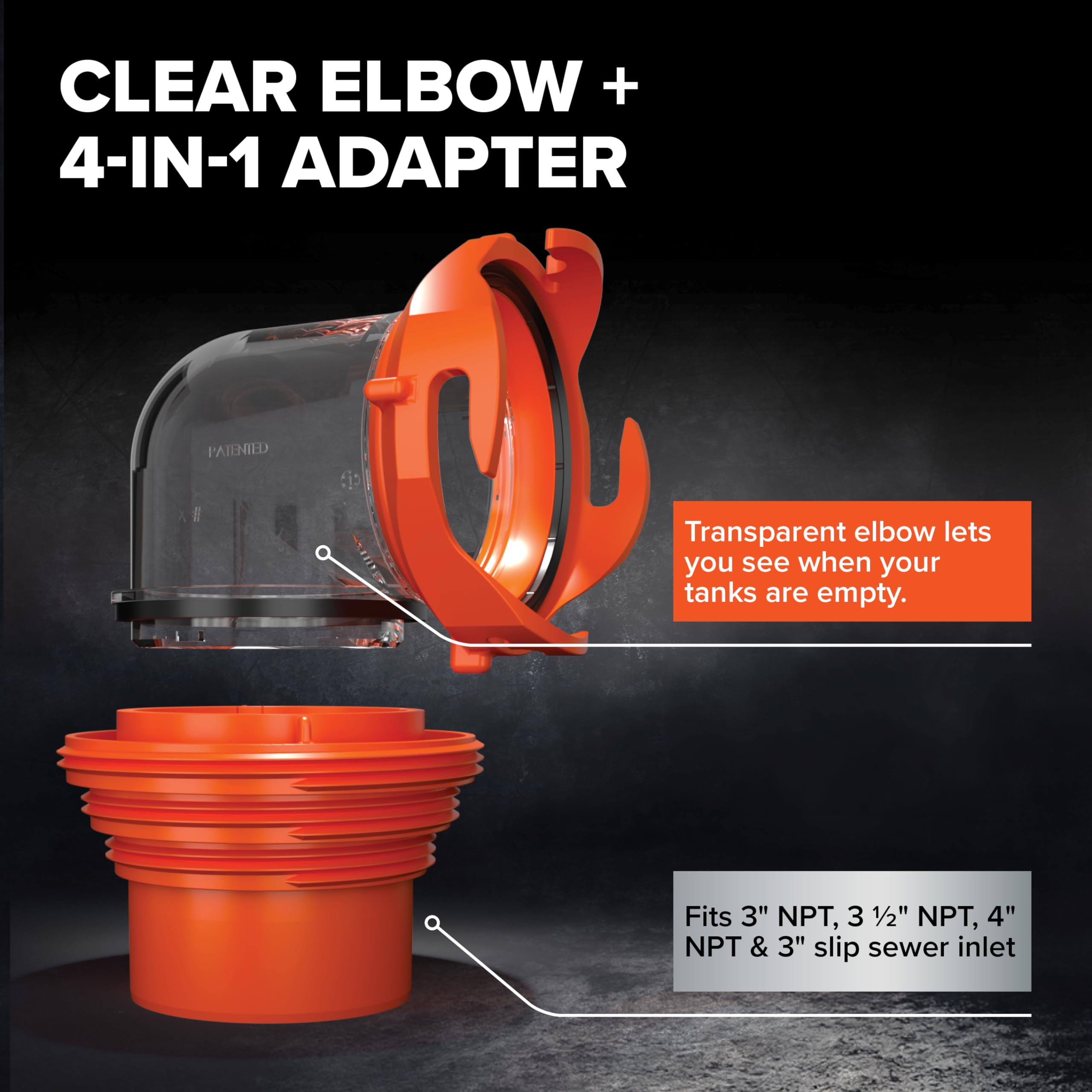 CAMCO RhinoEXTREME 20' RV Sewer Hose Kit with Adapter