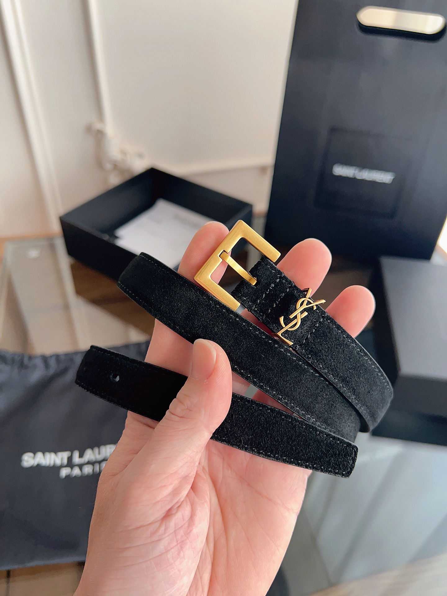 YSL belt-90