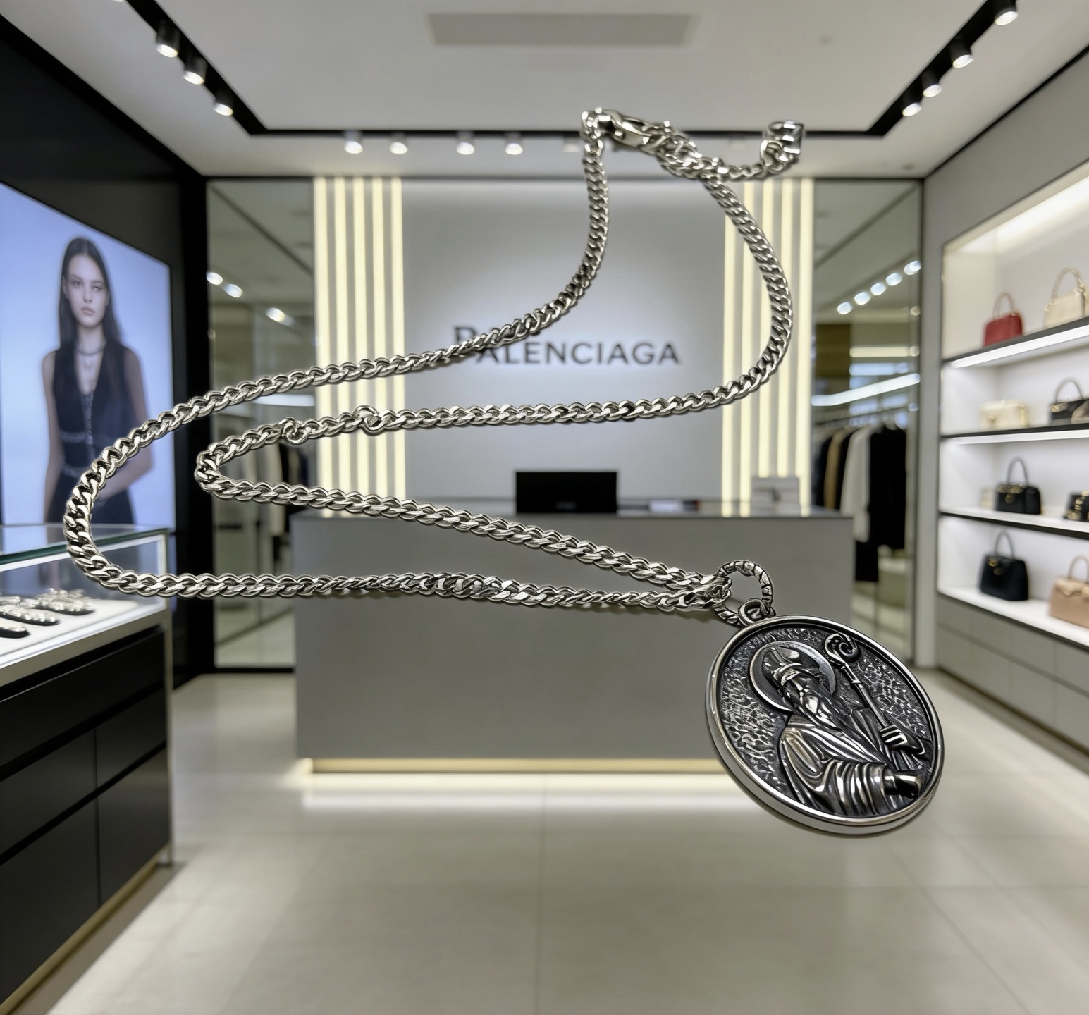 Balenciaga necklace-41