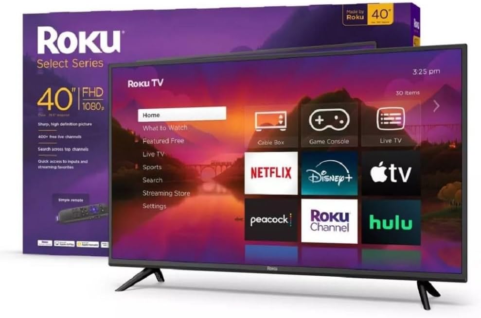 Roku 40R3B5 40 inch Class FHD LED Select Series Smart TV