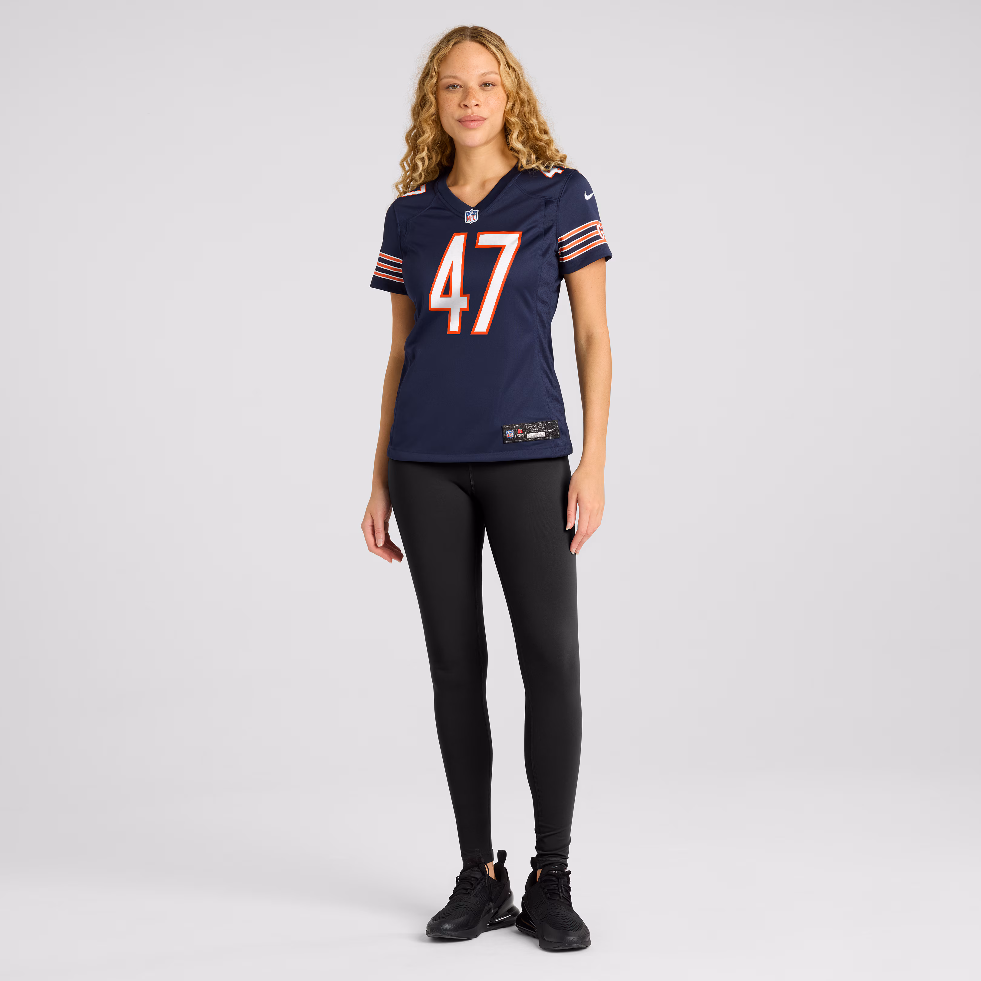 Ruben Hyppolite II Chicago Bears Nike Women's Team Game Jersey - Navy