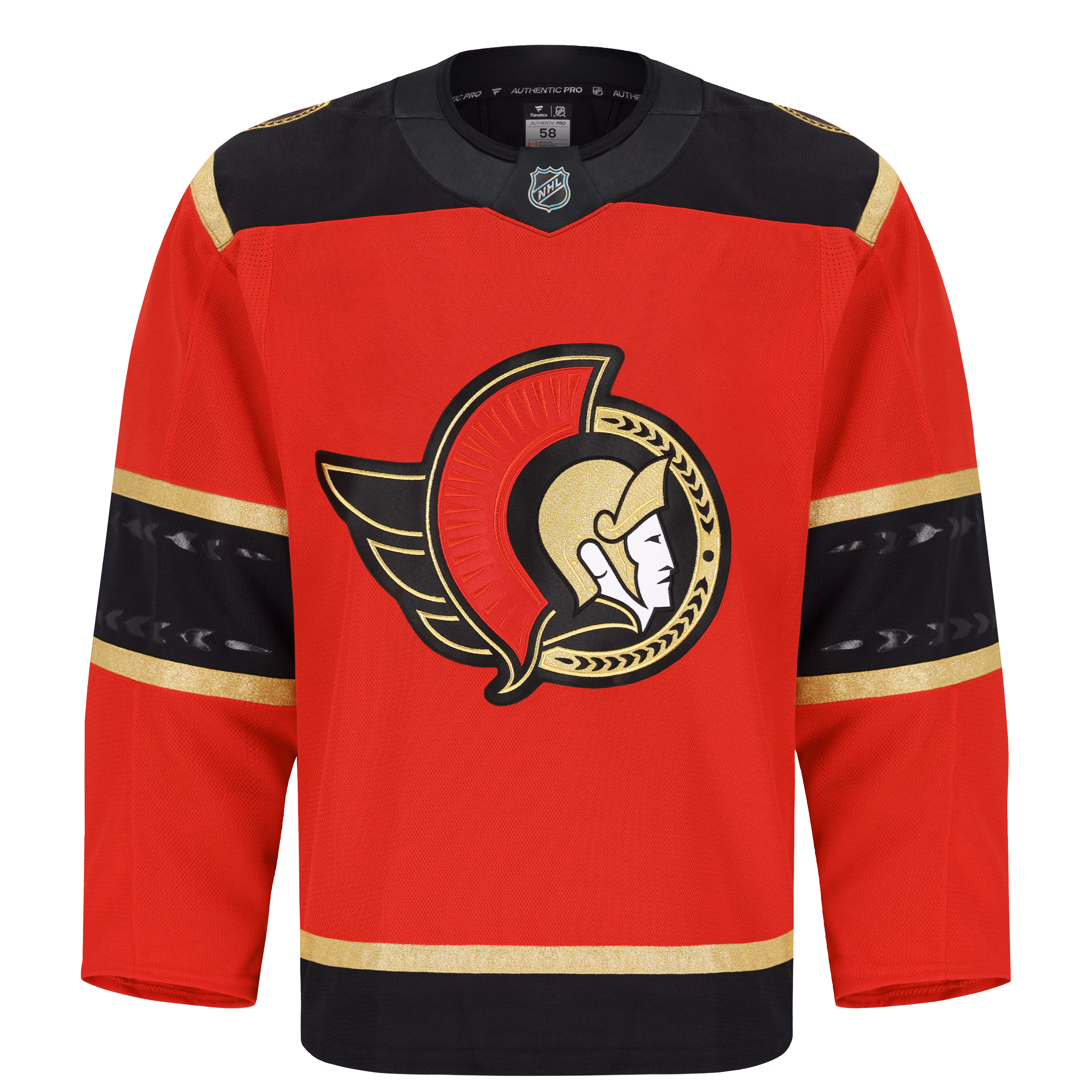 Ottawa Senators Fanatics Alternate Authentic Pro Jersey - Red