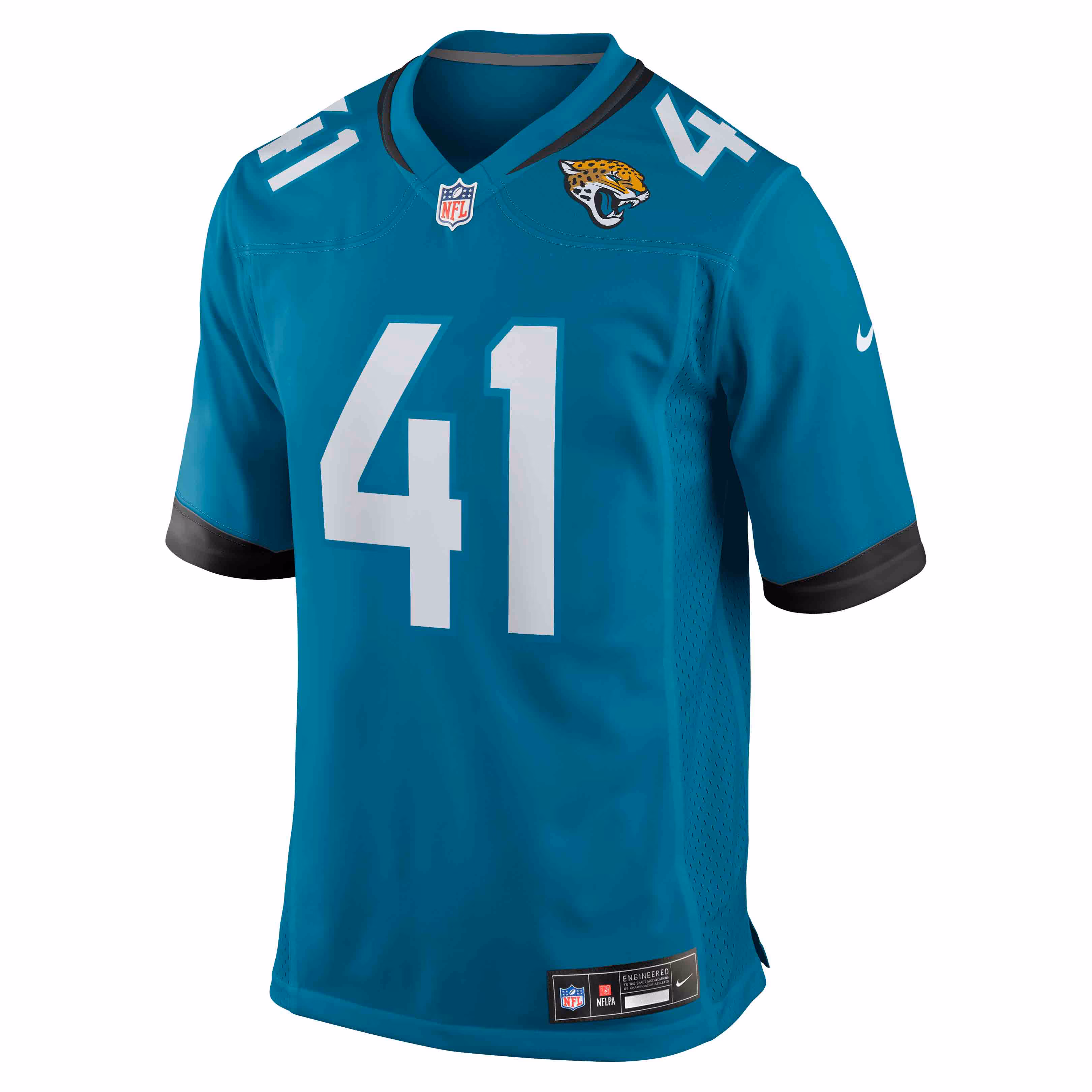 Josh Hines-Allen Jacksonville Jaguars Nike Player Game Jersey - Teal