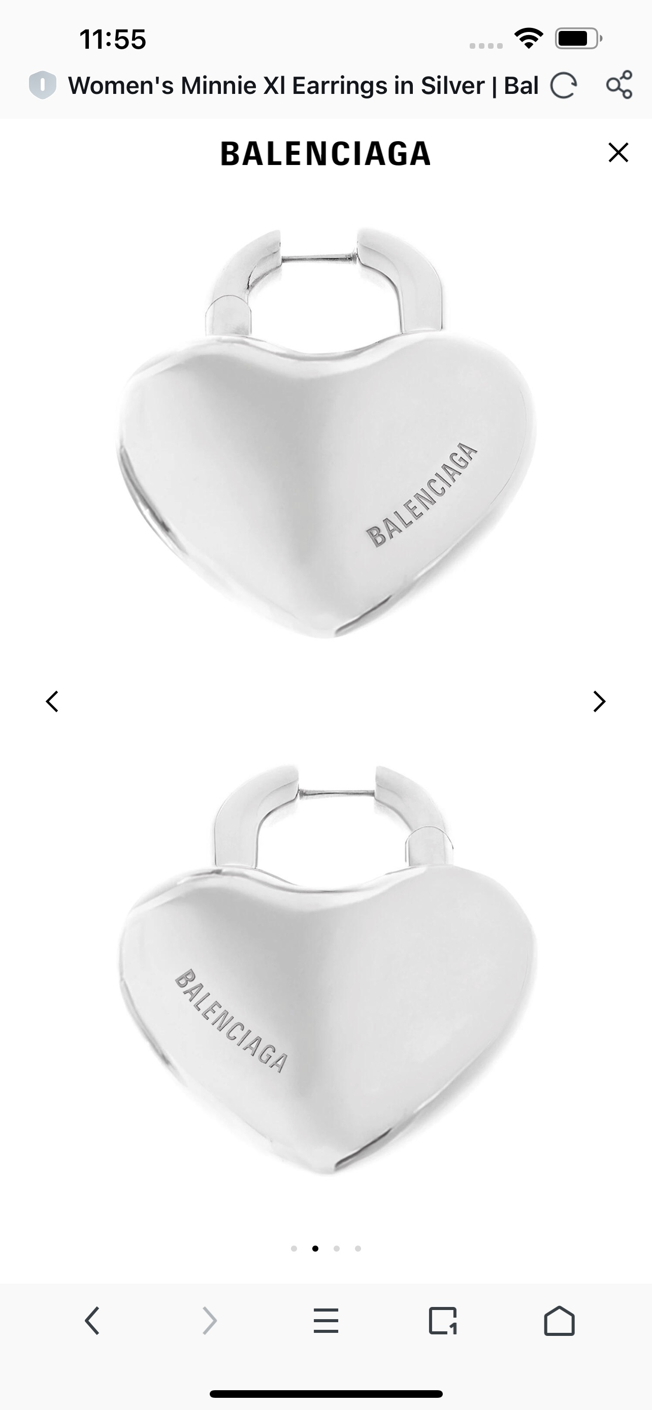 Balenciaga earrings-59