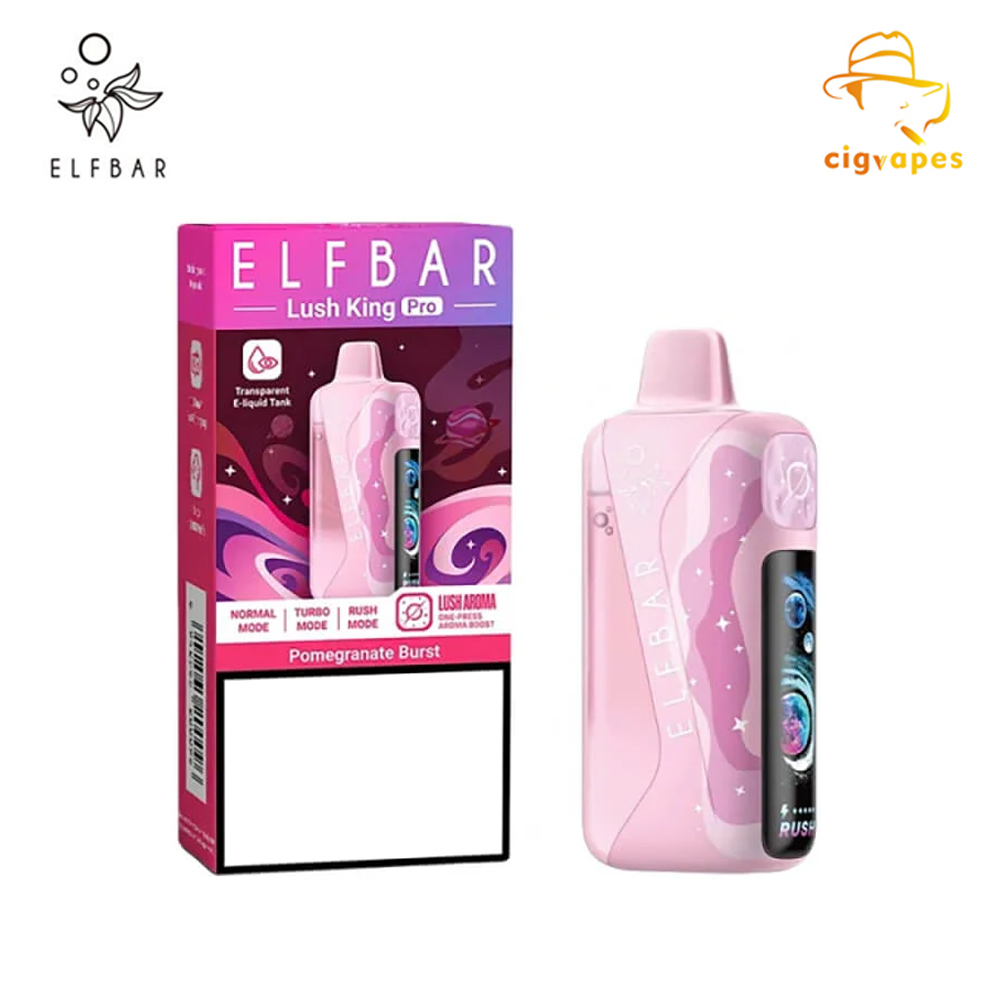 EU Warehouse Elf Bar Lush King Pro 40000 Puffs 40K Disposable Vape