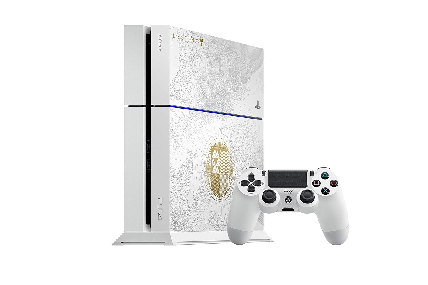 PlayStation 4 500GB Limited Edition Console - Destiny: The Taken King Bundle Discontinued (Renewed)