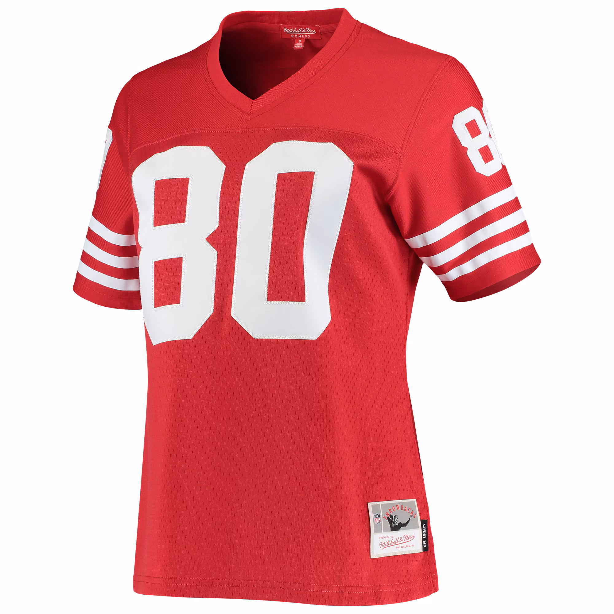 Jerry Rice San Francisco 49ers Mitchell & Ness Women's 1990 Legacy Replica Jersey - Scarlet