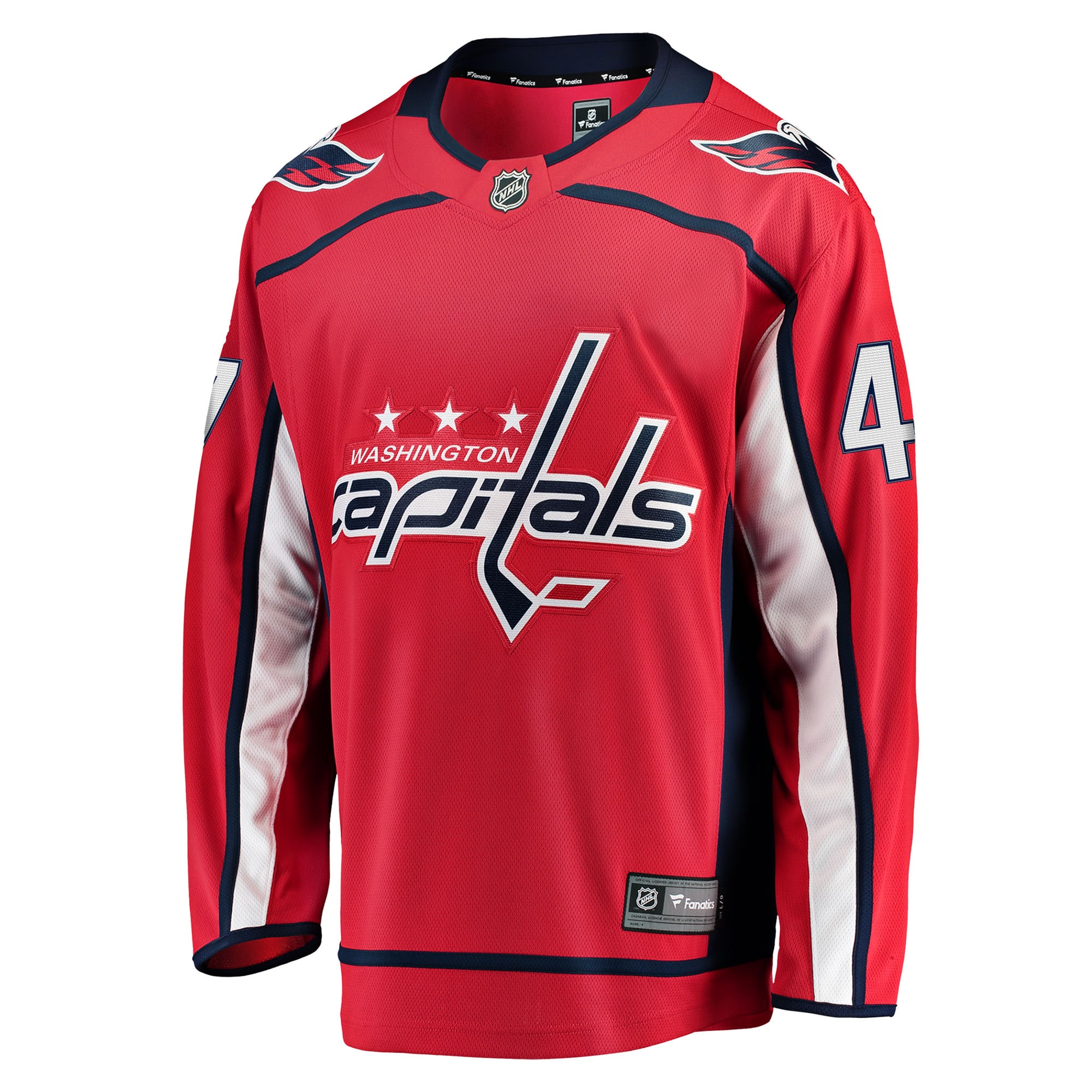 Declan Chisholm Washington Capitals Fanatics Home Breakaway Jersey - Red