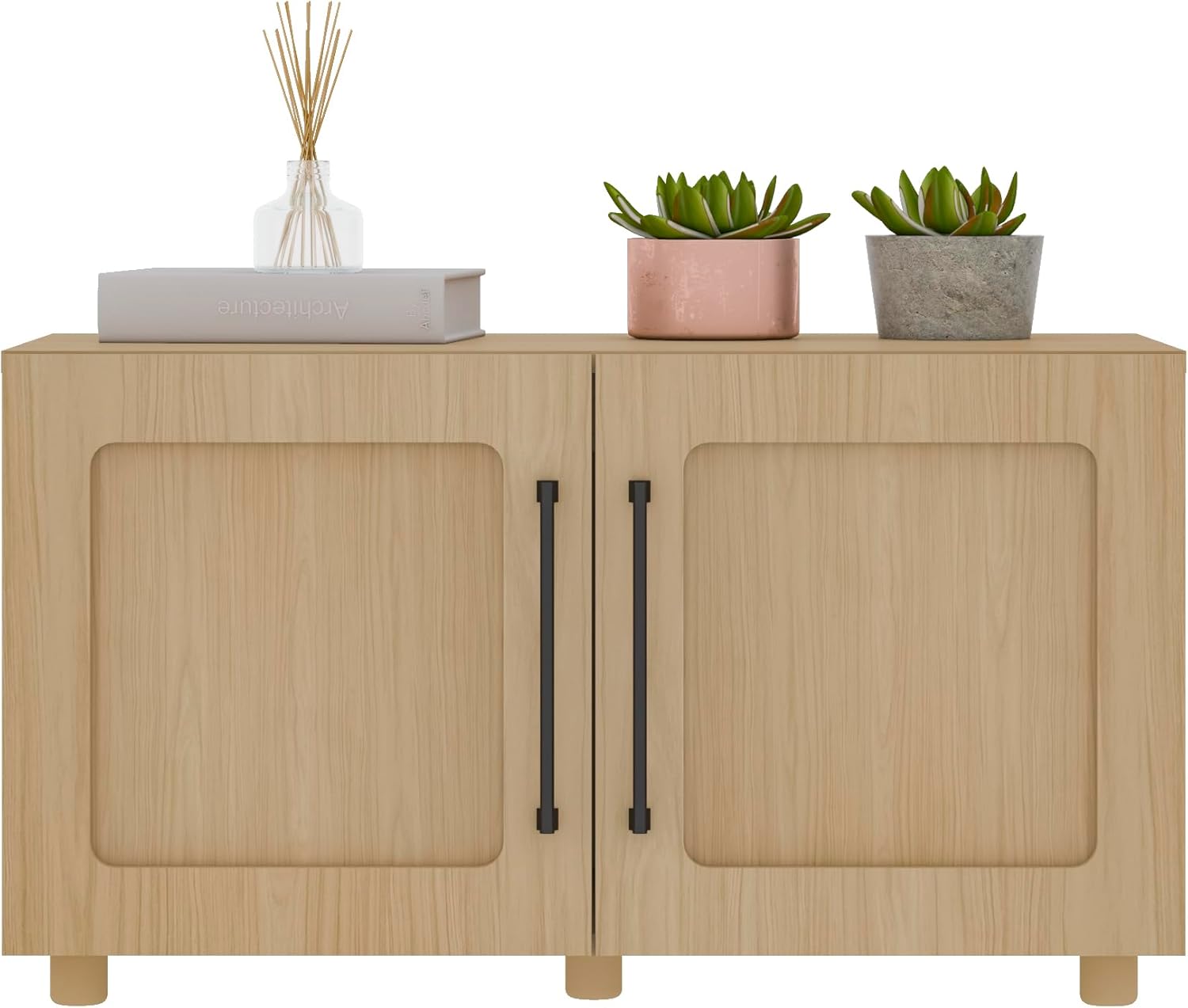 From the Tree Furniture 32 Inch Modular Sideboard Storage Cabinet with Soft-Close Doors | Buffet Accent Cabinet for Living Room, Entryway, Dining Room & Office | Scratch-Resistant Modern Design