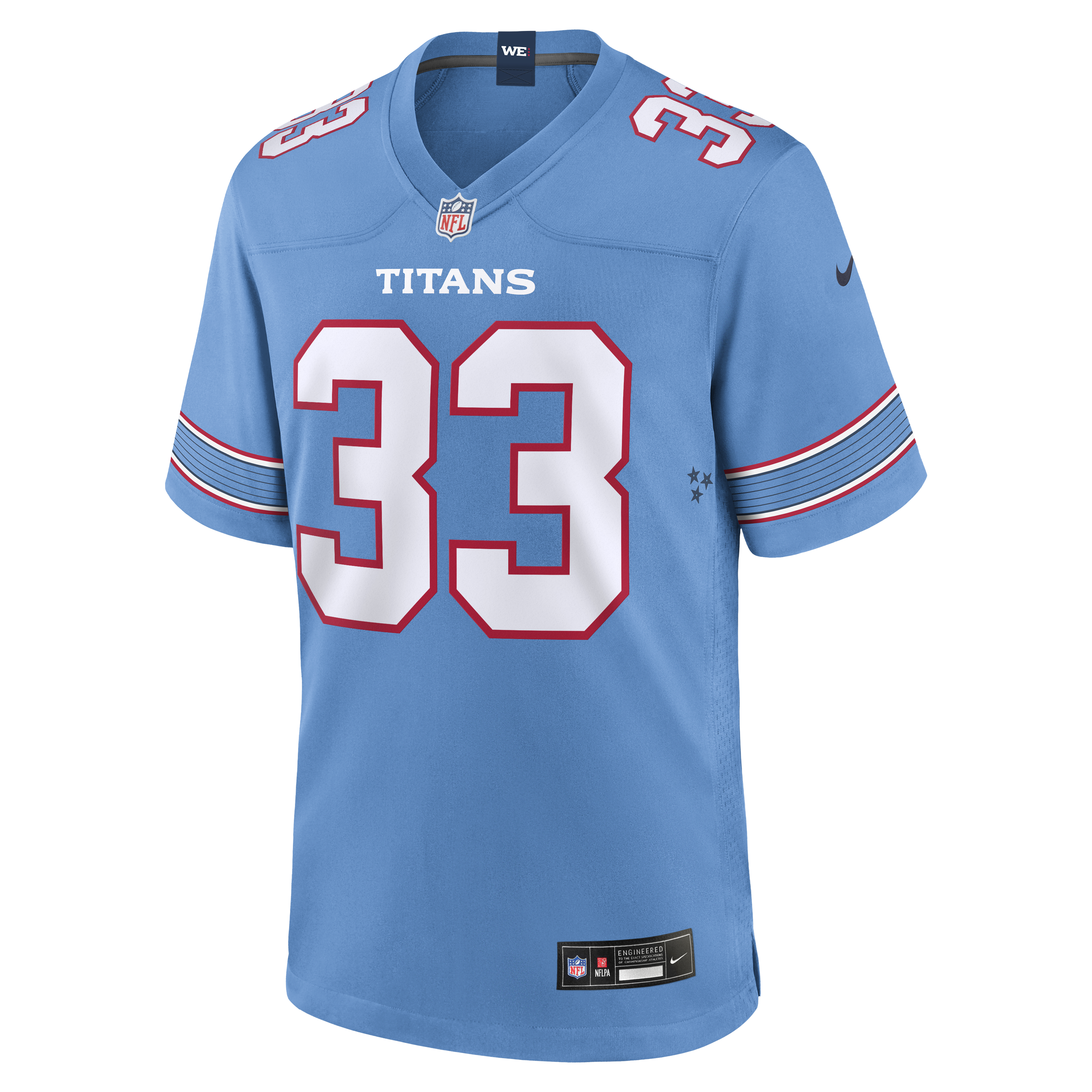 Cedric Gray Tennessee Titans Nike Game Jersey - Light Blue