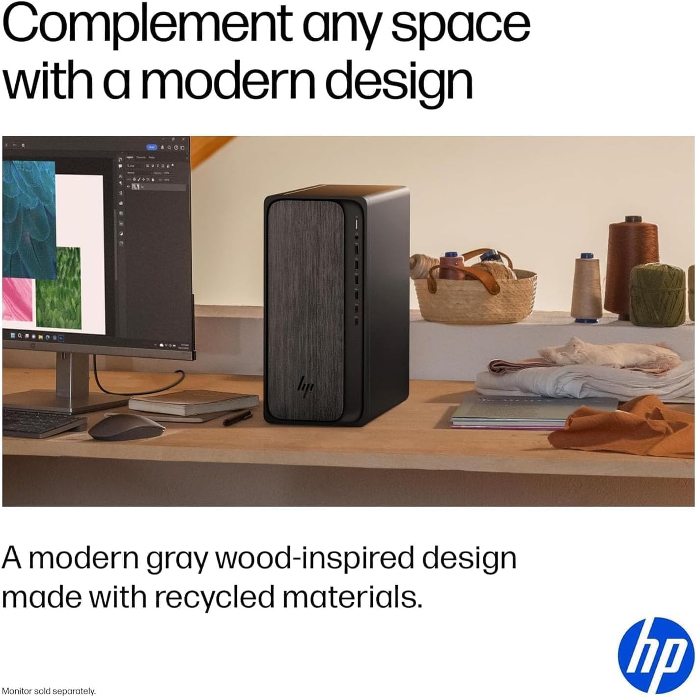 HP Secure & Productive Business Tower Desktop, AMD 8-Core Ryzen 7(Beat Intel Core i9-11900K), 8GB DDR5 RAM, 756GB Storage(256GB SSD & 500GB HDD), HDMI + DP, RJ-45, USB-C, Windows 11 Pro