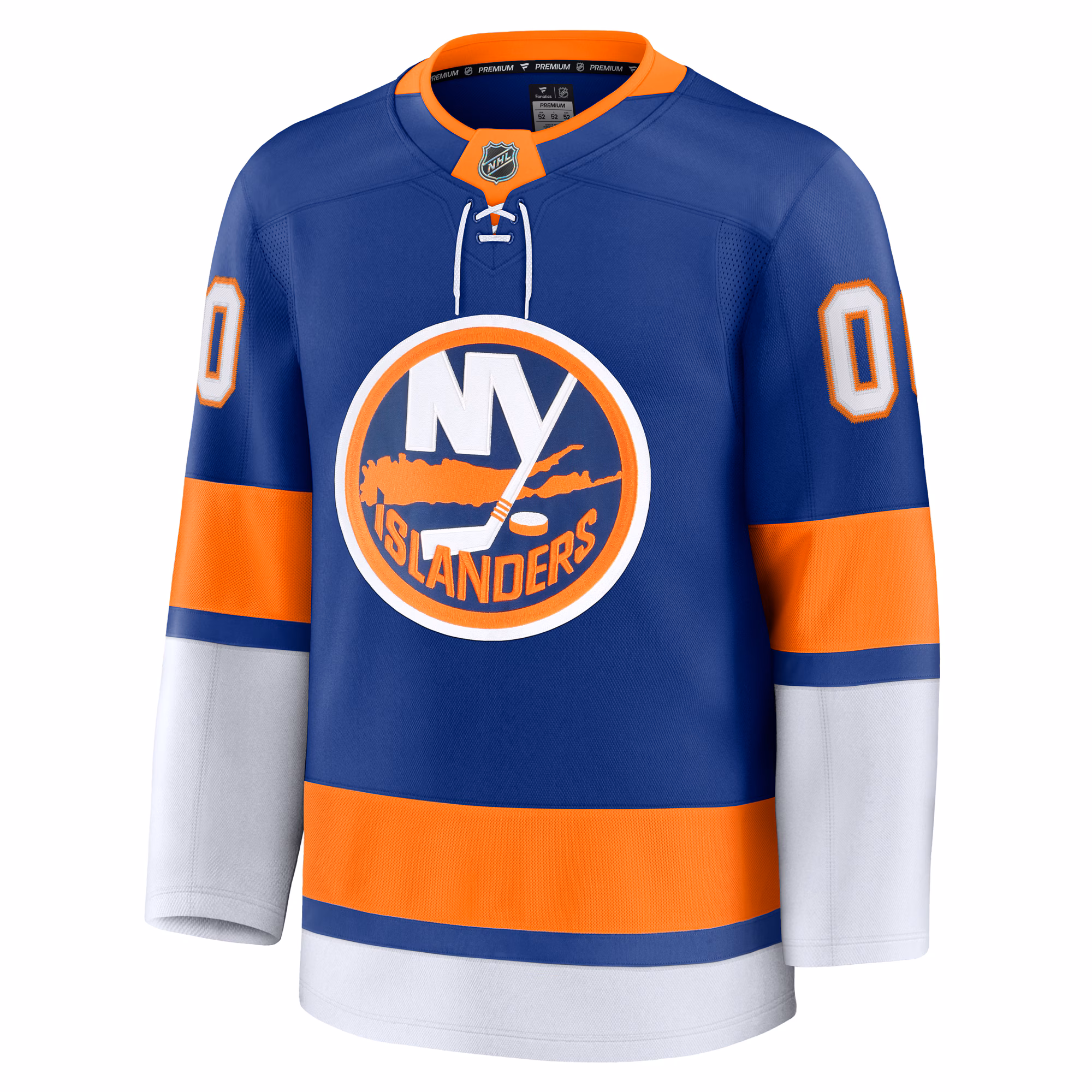 New York Islanders Fanatics Home Premium Custom Jersey - Royal