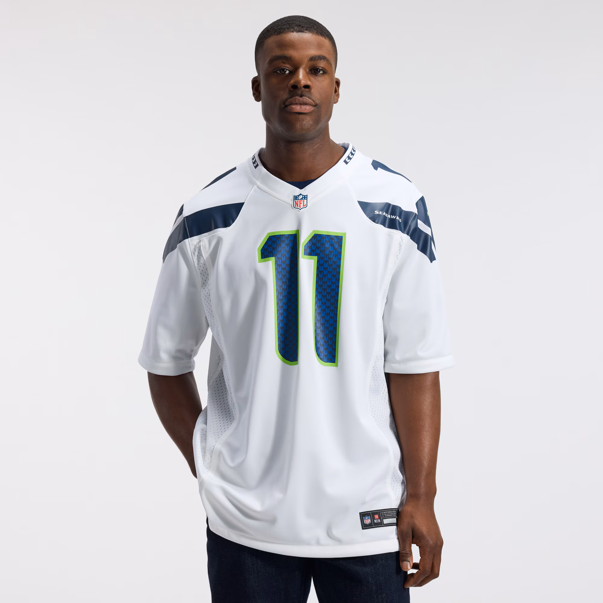 Jaxon Smith-Njigba Seattle Seahawks Nike Game Jersey - White