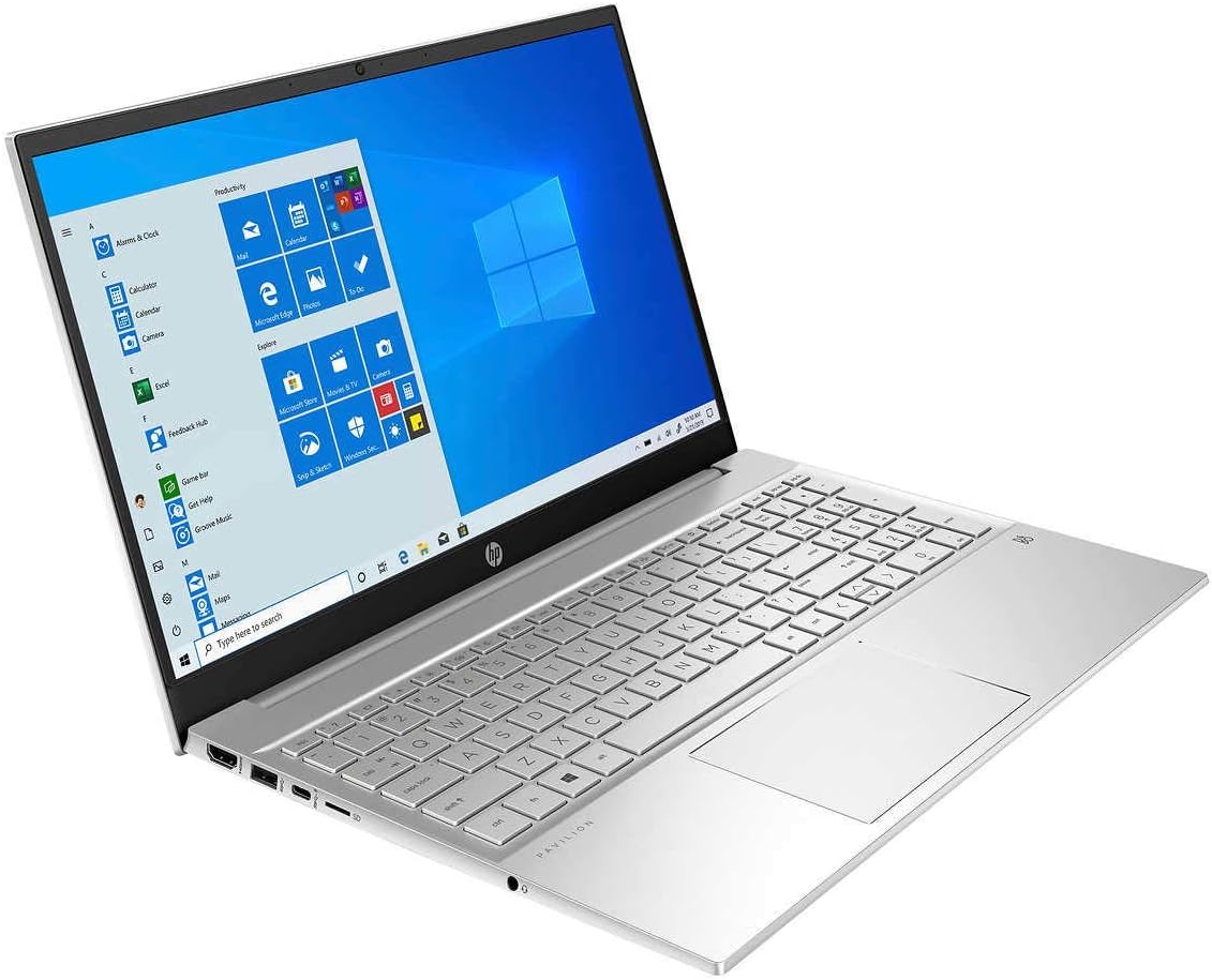 HP 15.6 Inch FHD Touchscreen Laptop, AMD Ryzen 7 4700U (8-Core) Processor, 16GB, 512GB, Backlit Keyboard, 15-eh0015cl