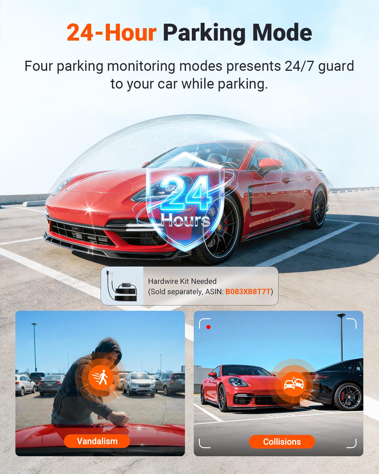 VANTRUE New N4S 3 Channel Dash Cam with Night Vision