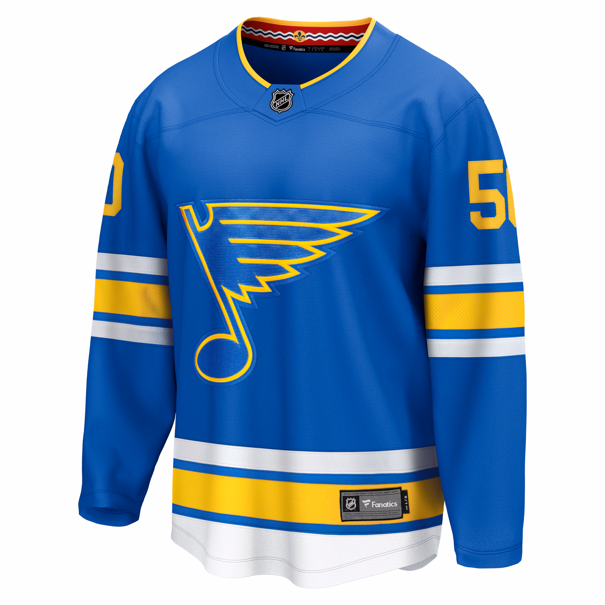 Jordan Binnington St. Louis Blues Fanatics Home Breakaway Player Jersey - Blue
