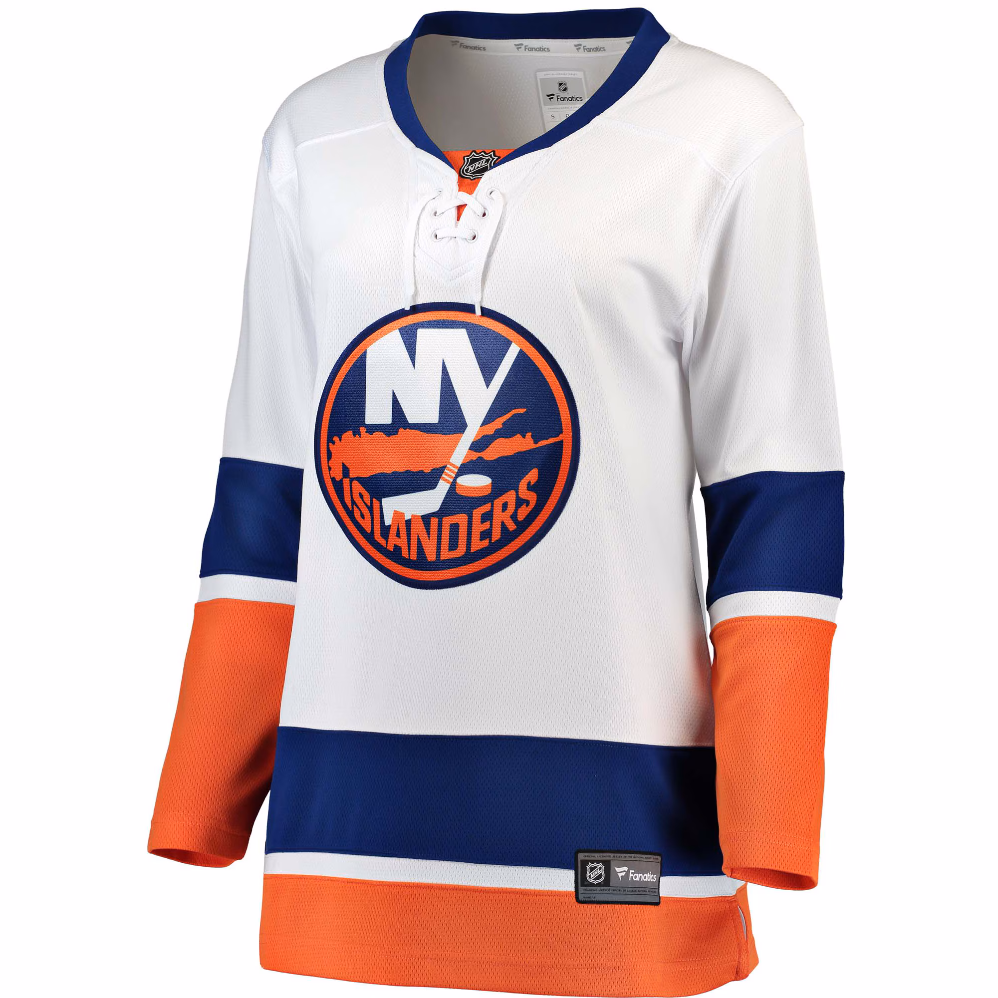 New York Islanders Fanatics Women's Away Breakaway Jersey - White