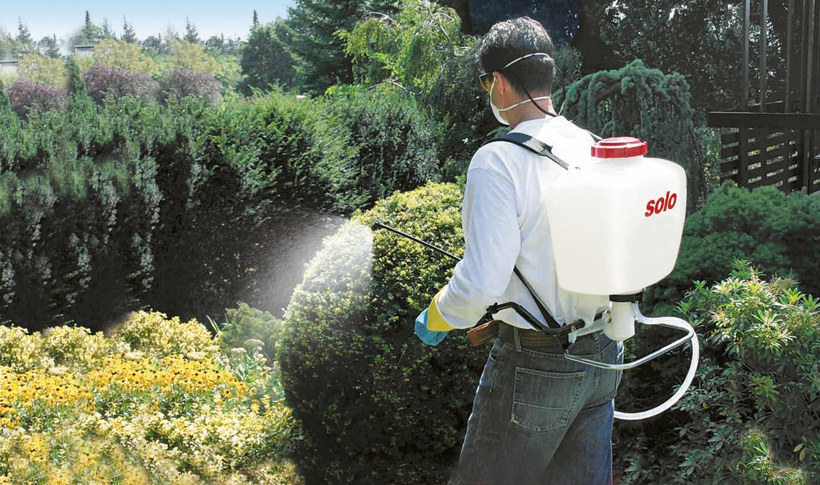 SOLO 425 4-Gallon Backpack Sprayer - Wide Pressure 90 psi