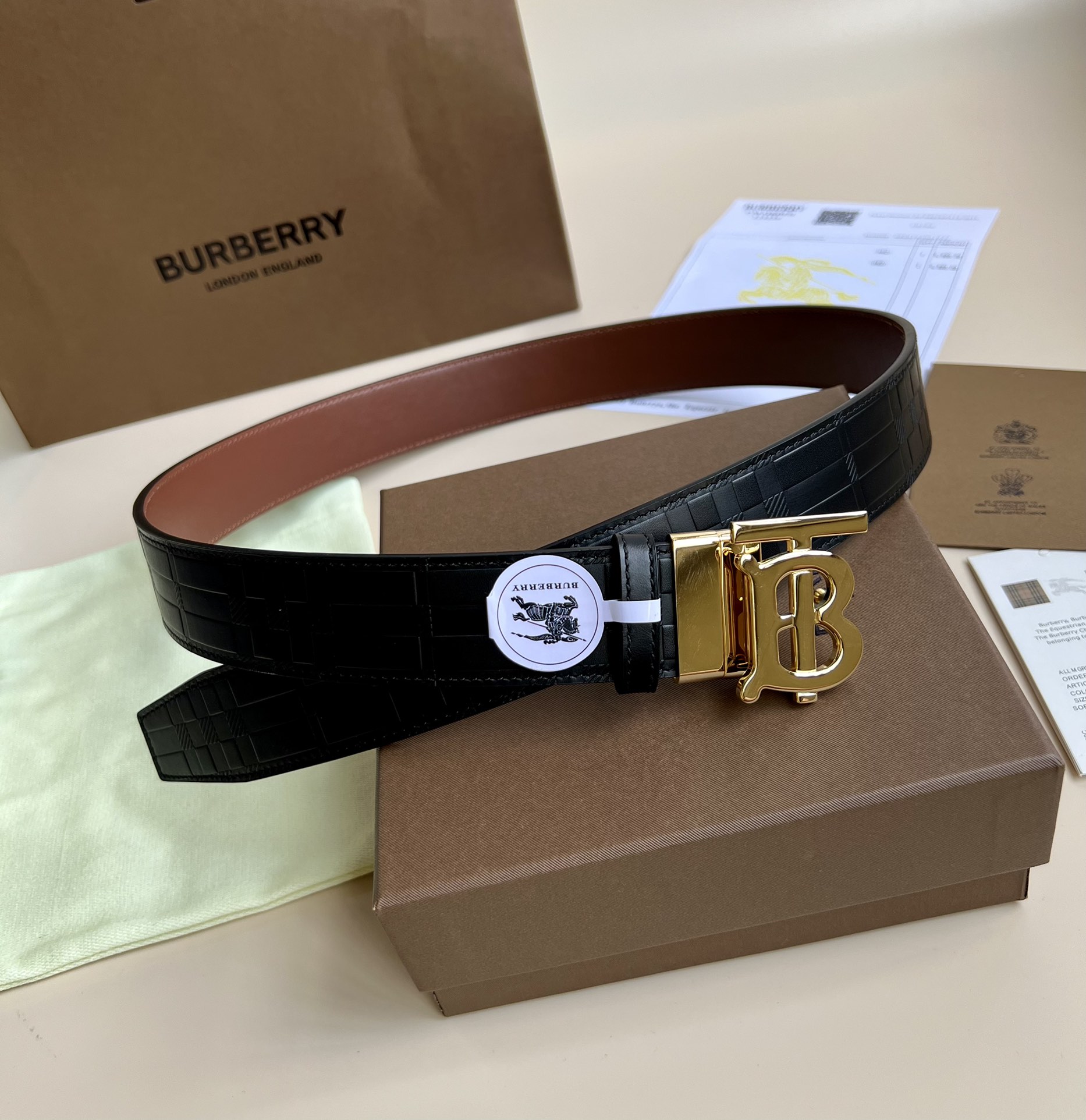 Burberry belt-17