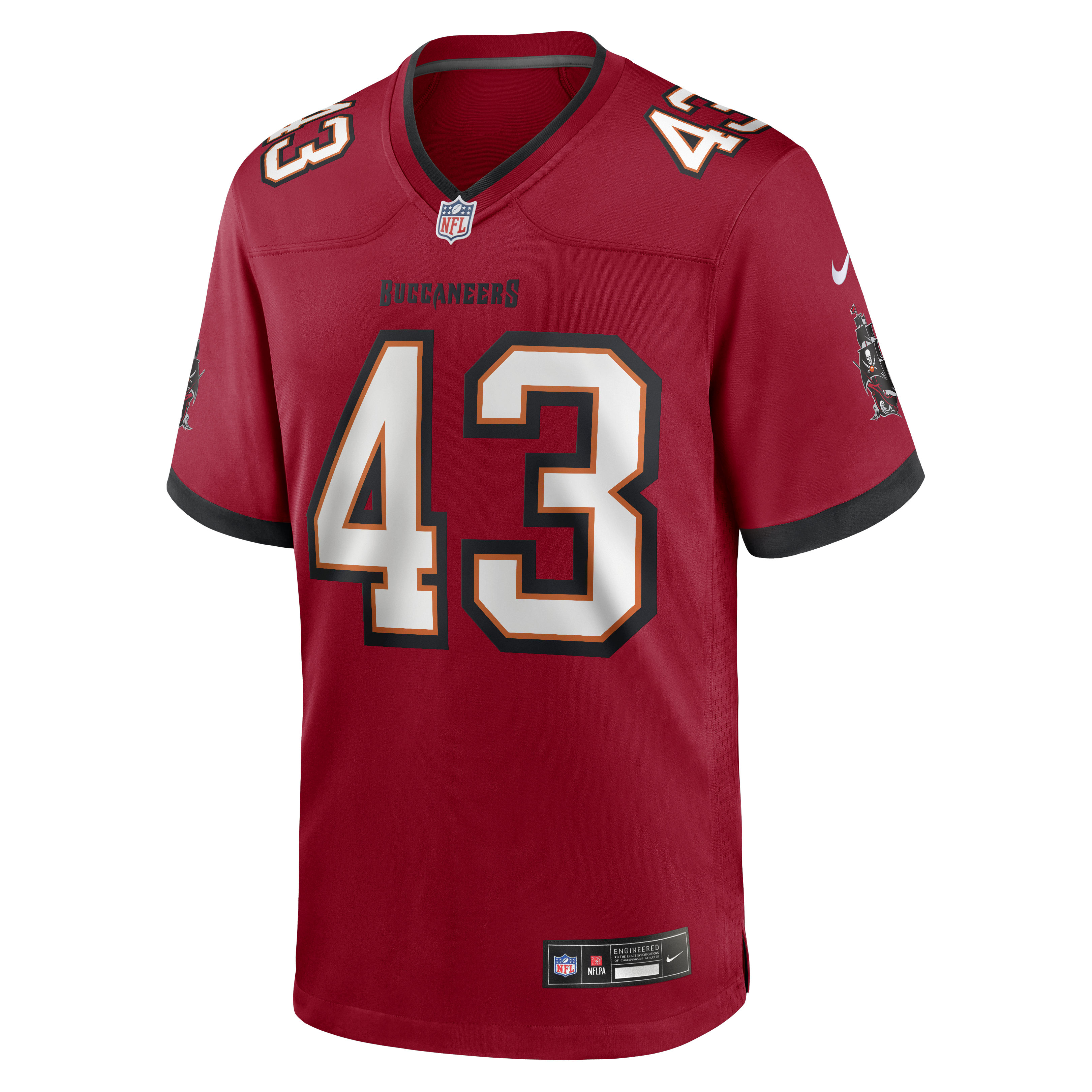 Chris Braswell Tampa Bay Buccaneers Nike  Game Jersey -  Red