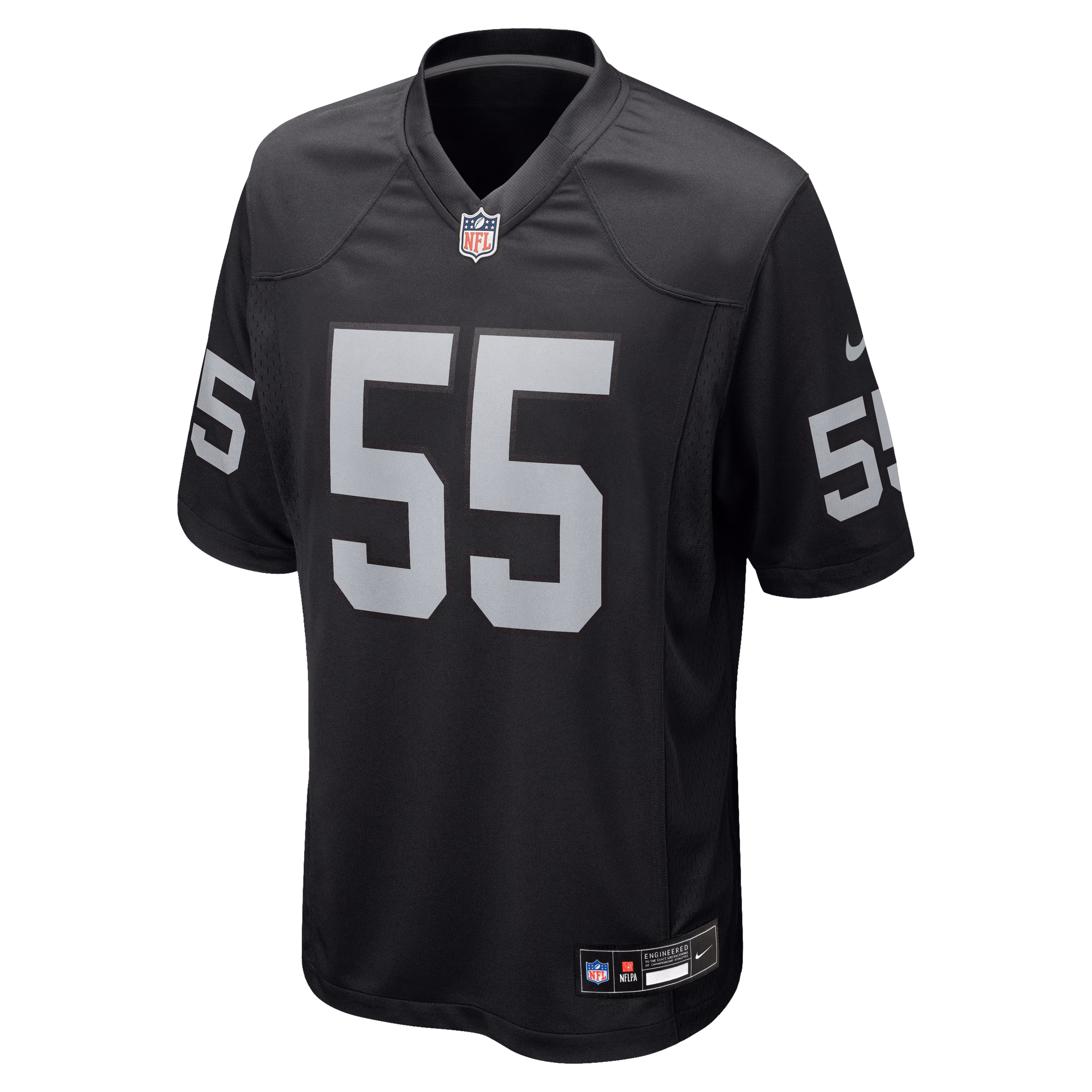 Cody Lindenberg Las Vegas Raiders Nike Team Game Jersey -  Black