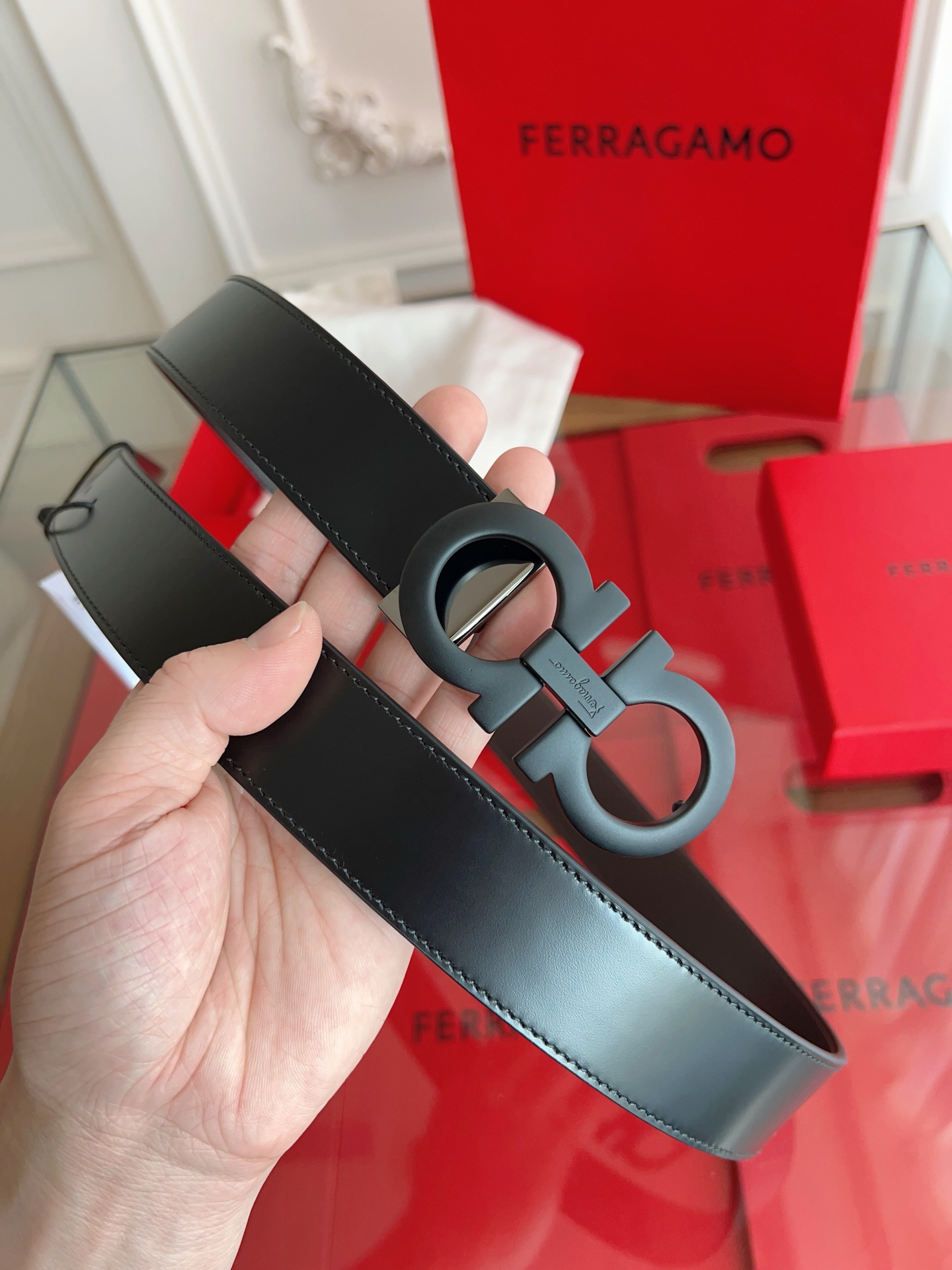Ferragamo belt-96