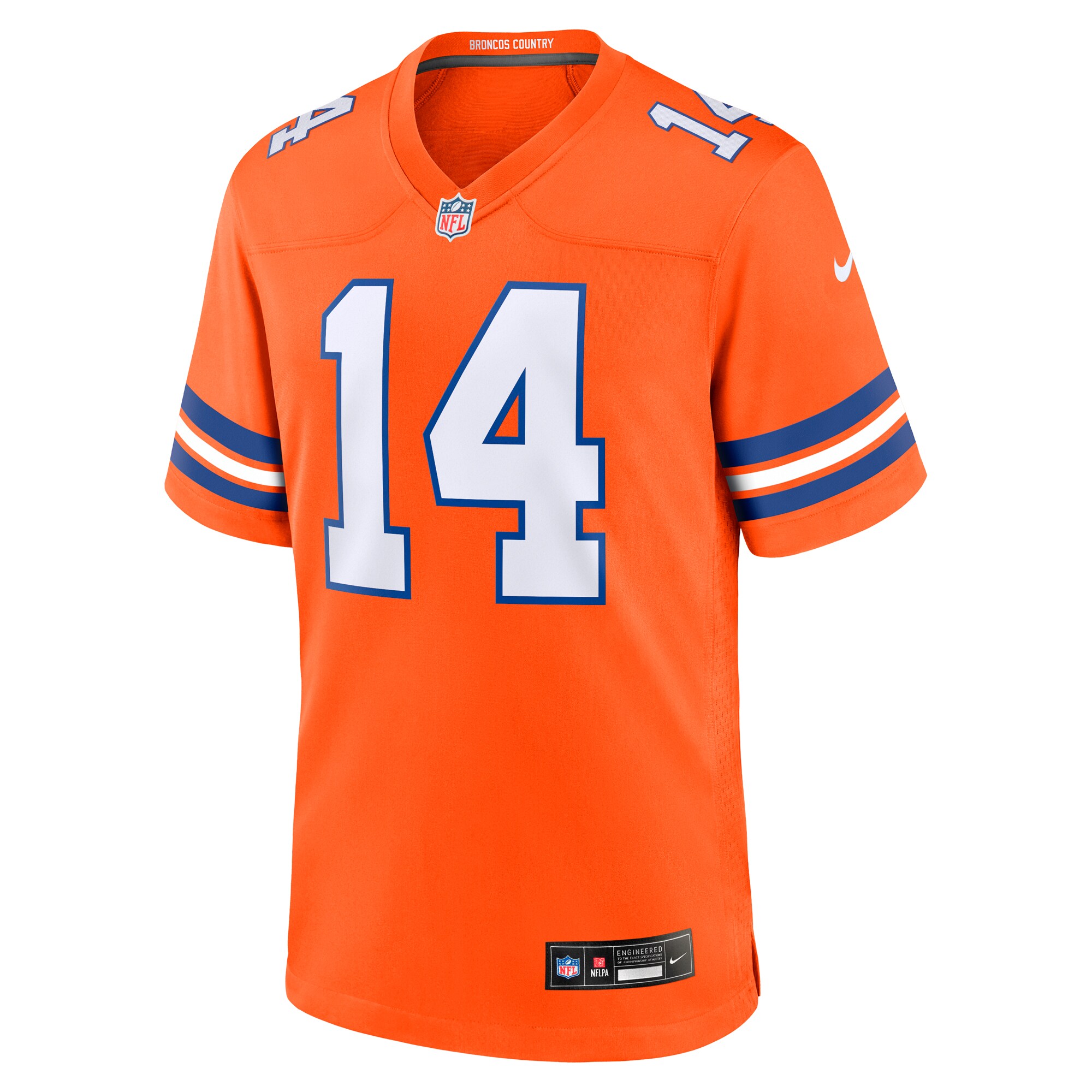 Courtland Sutton Denver Broncos Nike Alternate Game Jersey - Orange