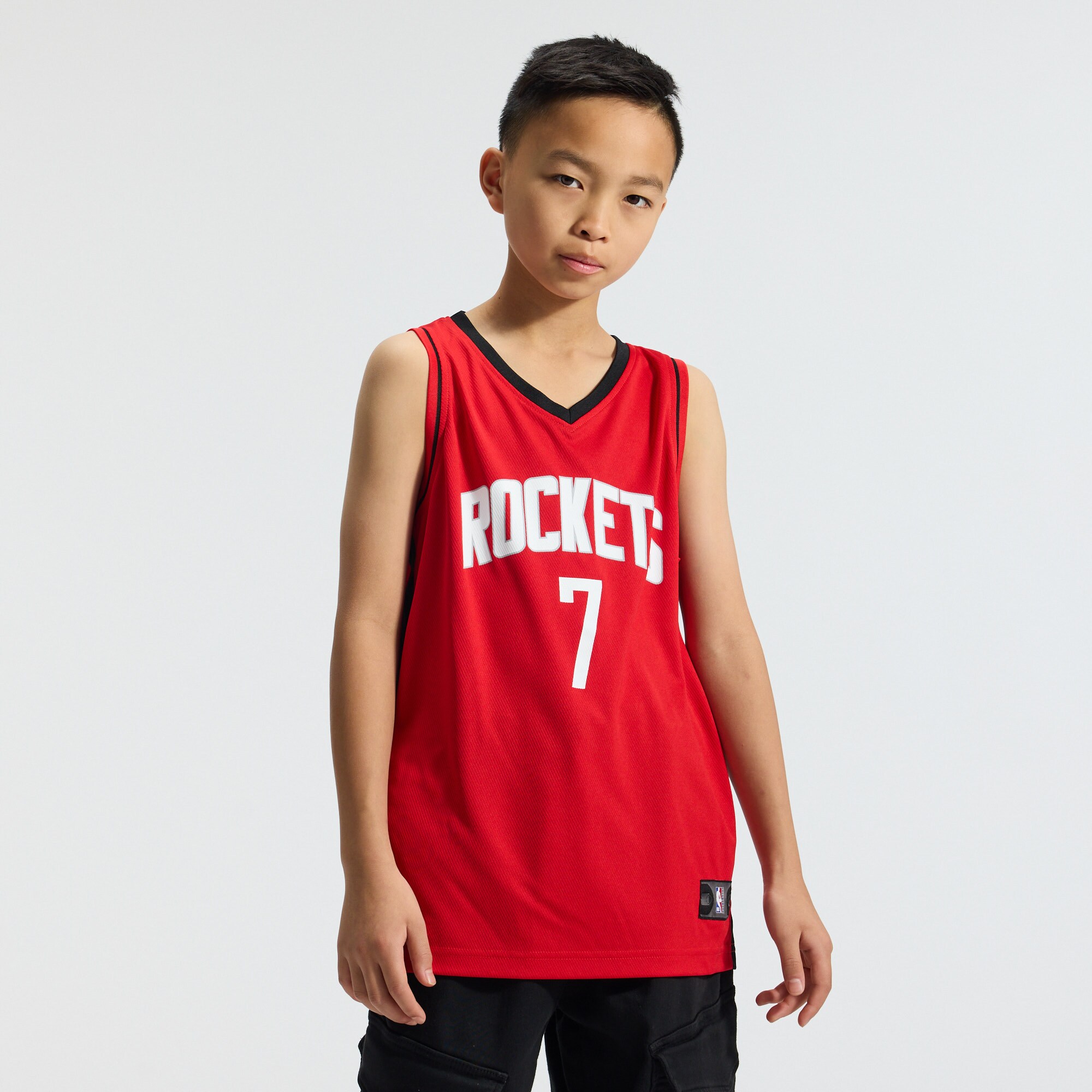 Kevin Durant Houston Rockets Fanatics Youth Fast Break Jersey - Icon Edition - Red