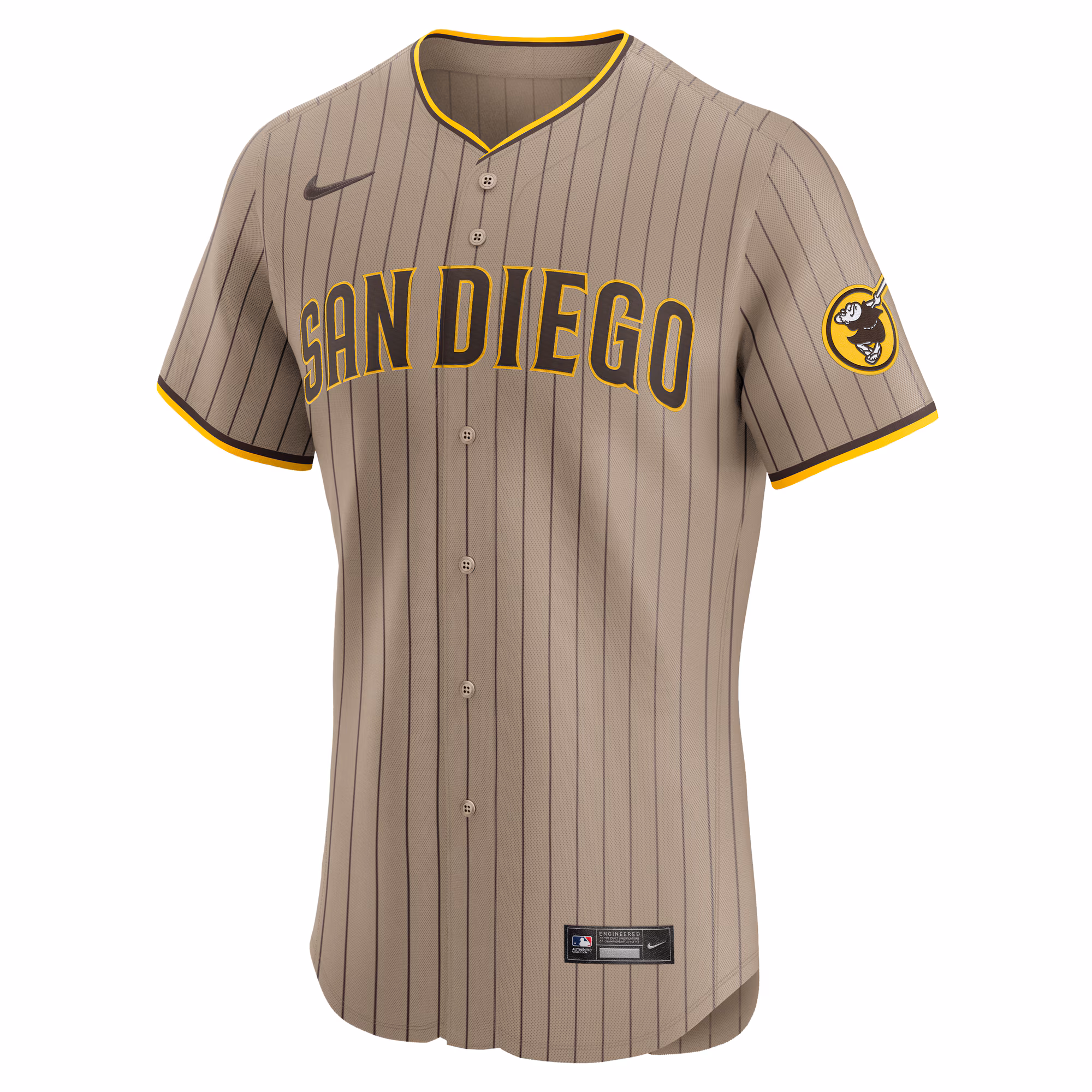 Fernando Tatis Jr. San Diego Padres Nike Alternate Elite Jersey - Sand