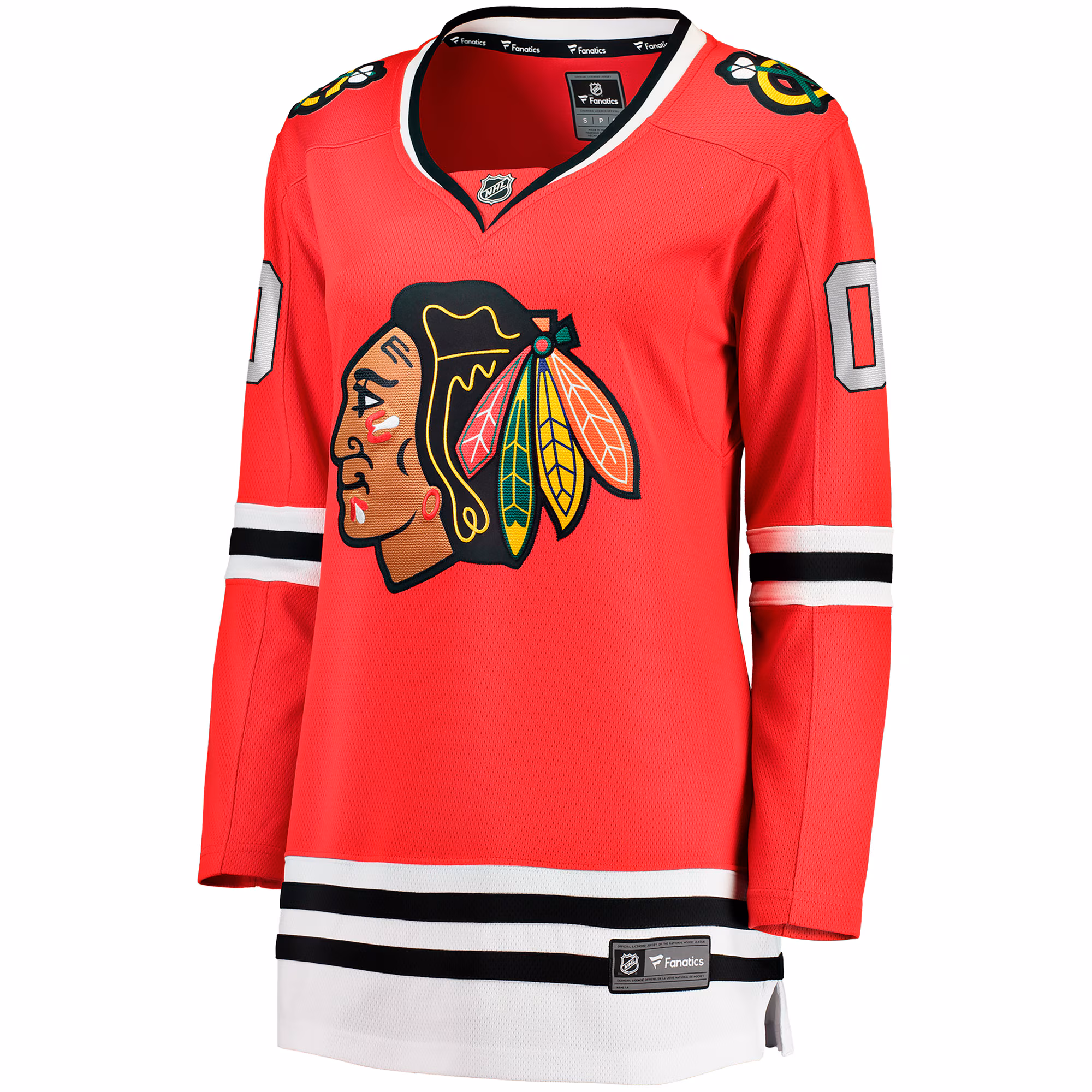 Chicago Blackhawks Fanatics Women's Home Breakaway Custom Jersey - Red