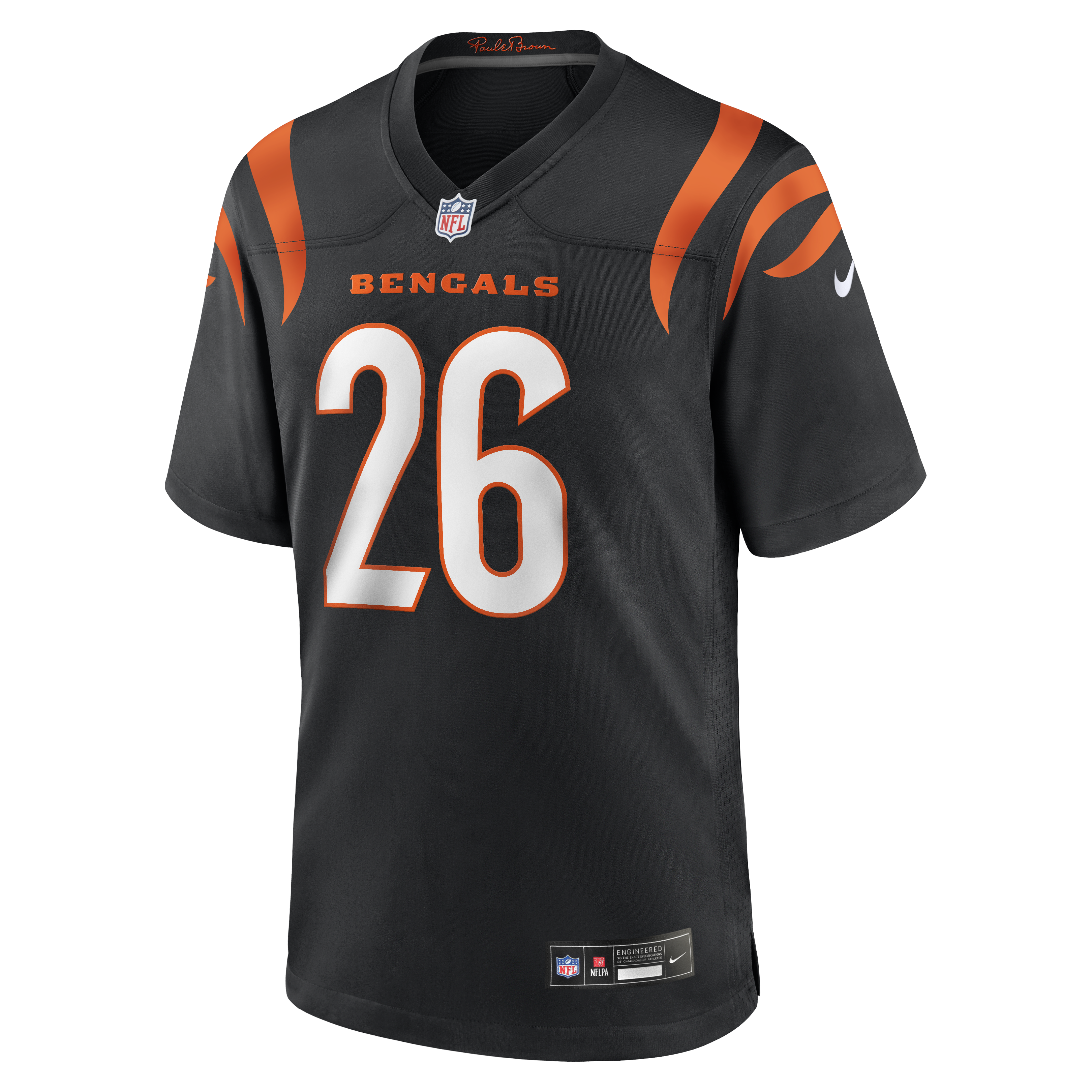 Ja'Sir Taylor Cincinnati Bengals Nike Team Game Jersey -  Black