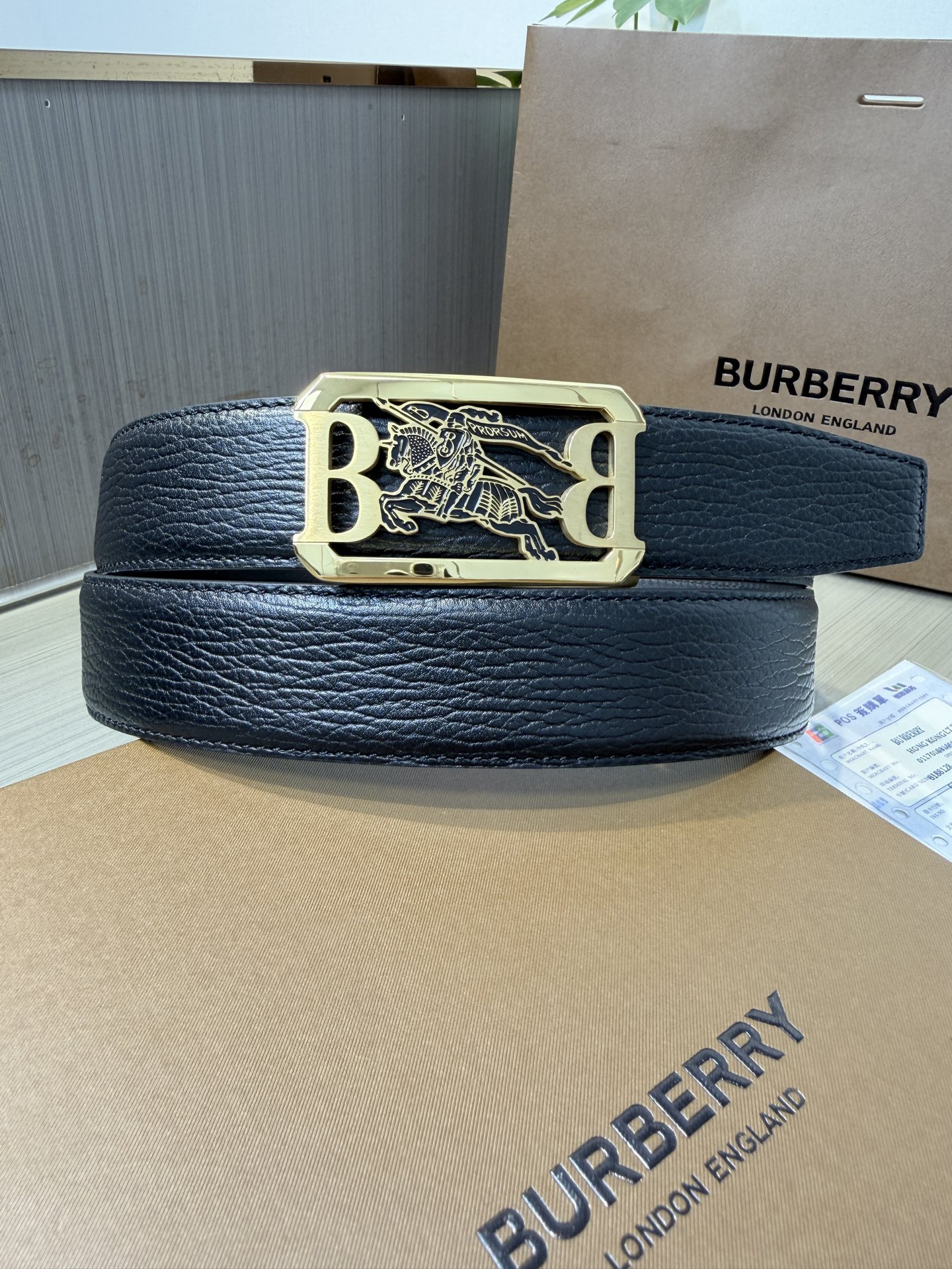 Burberry belt-79