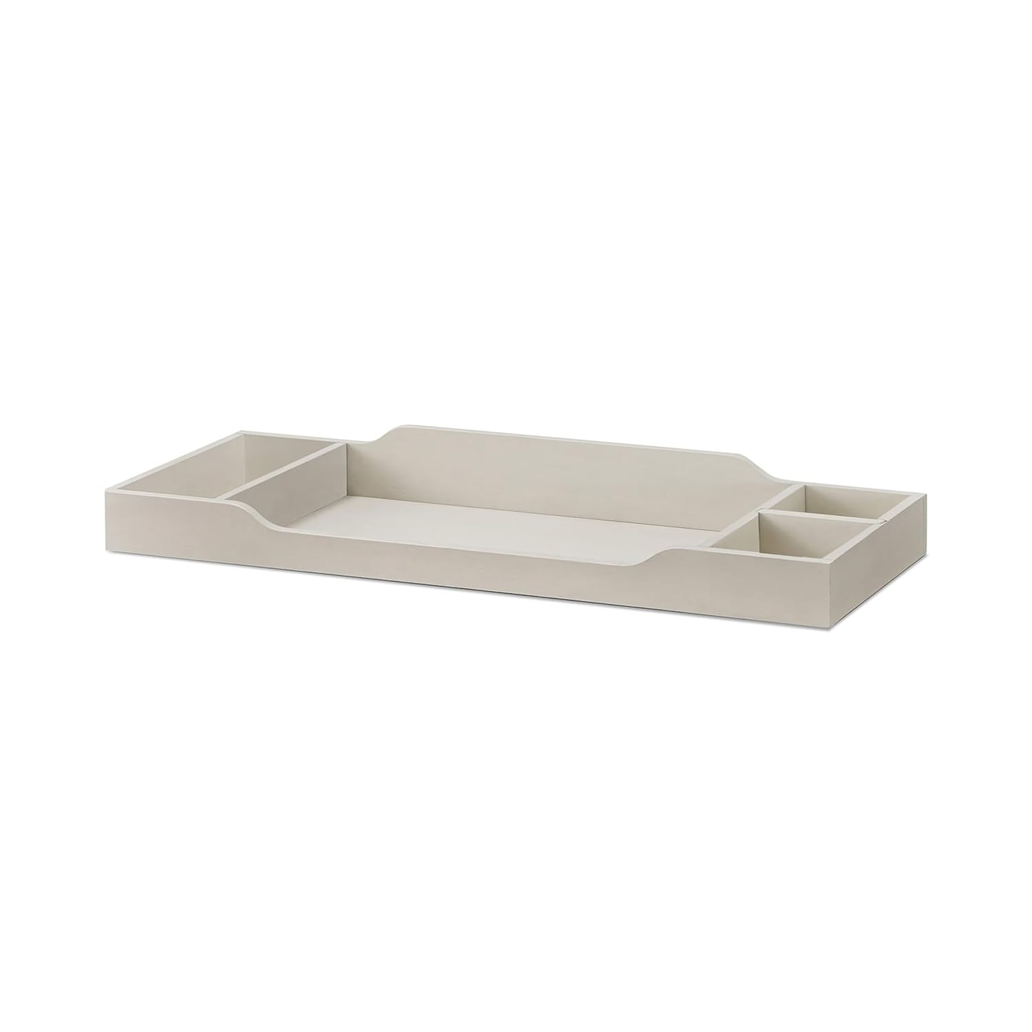 Sorelle Furniture Changing Table Topper for Dresser, Dressing and Diaper Changing Solution for Baby Dresser, Nursery Furniture-Brushed Ivory