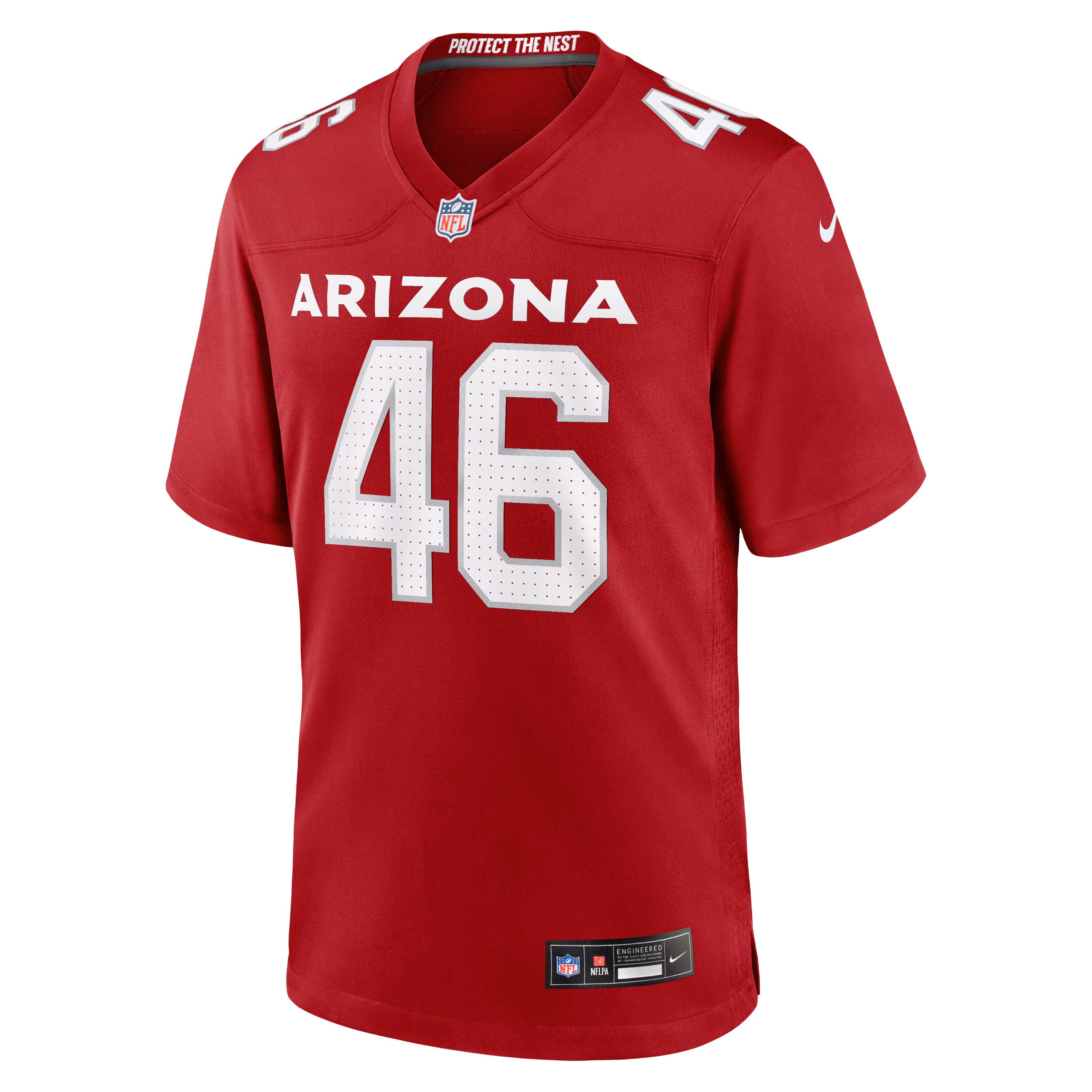 Aaron Brewer Arizona Cardinals Nike Team Game Jersey -  Cardinal