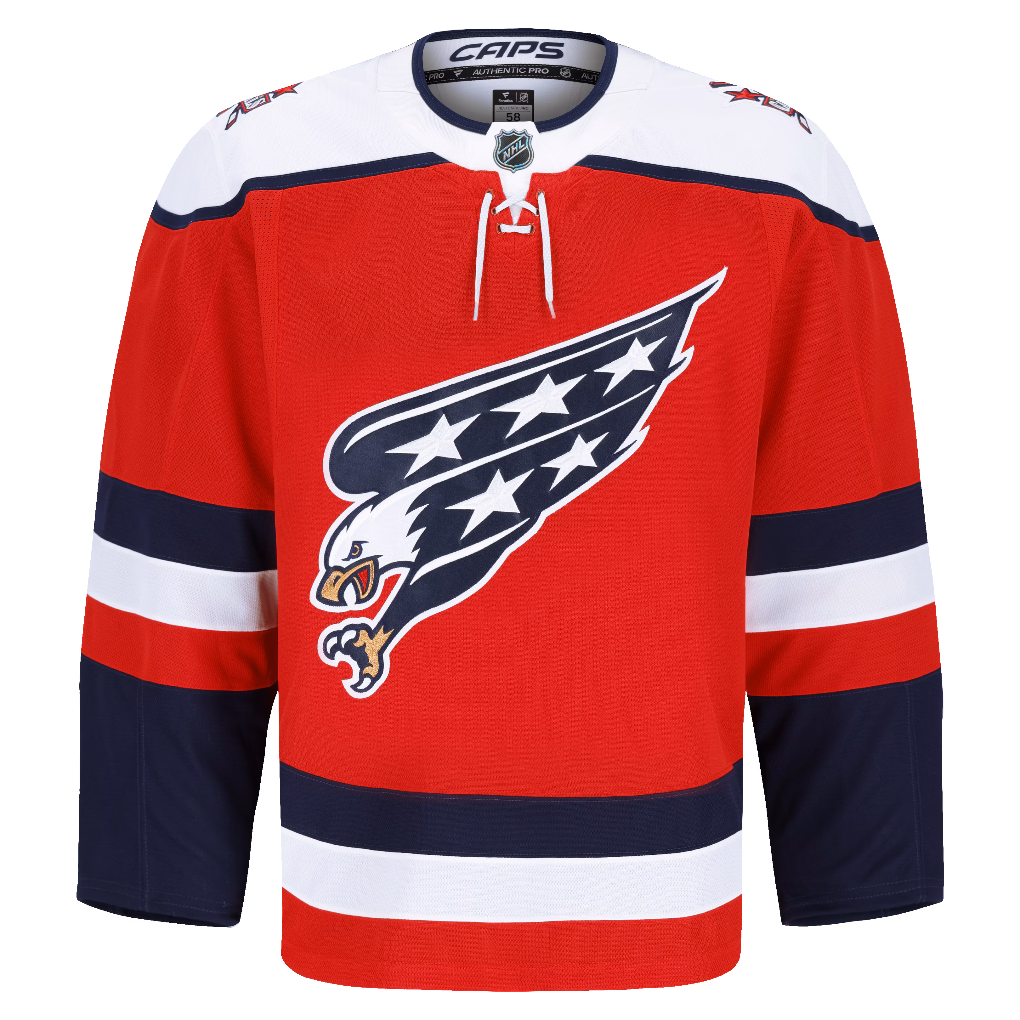 Washington Capitals Fanatics Alternate Authentic Pro Jersey - Red