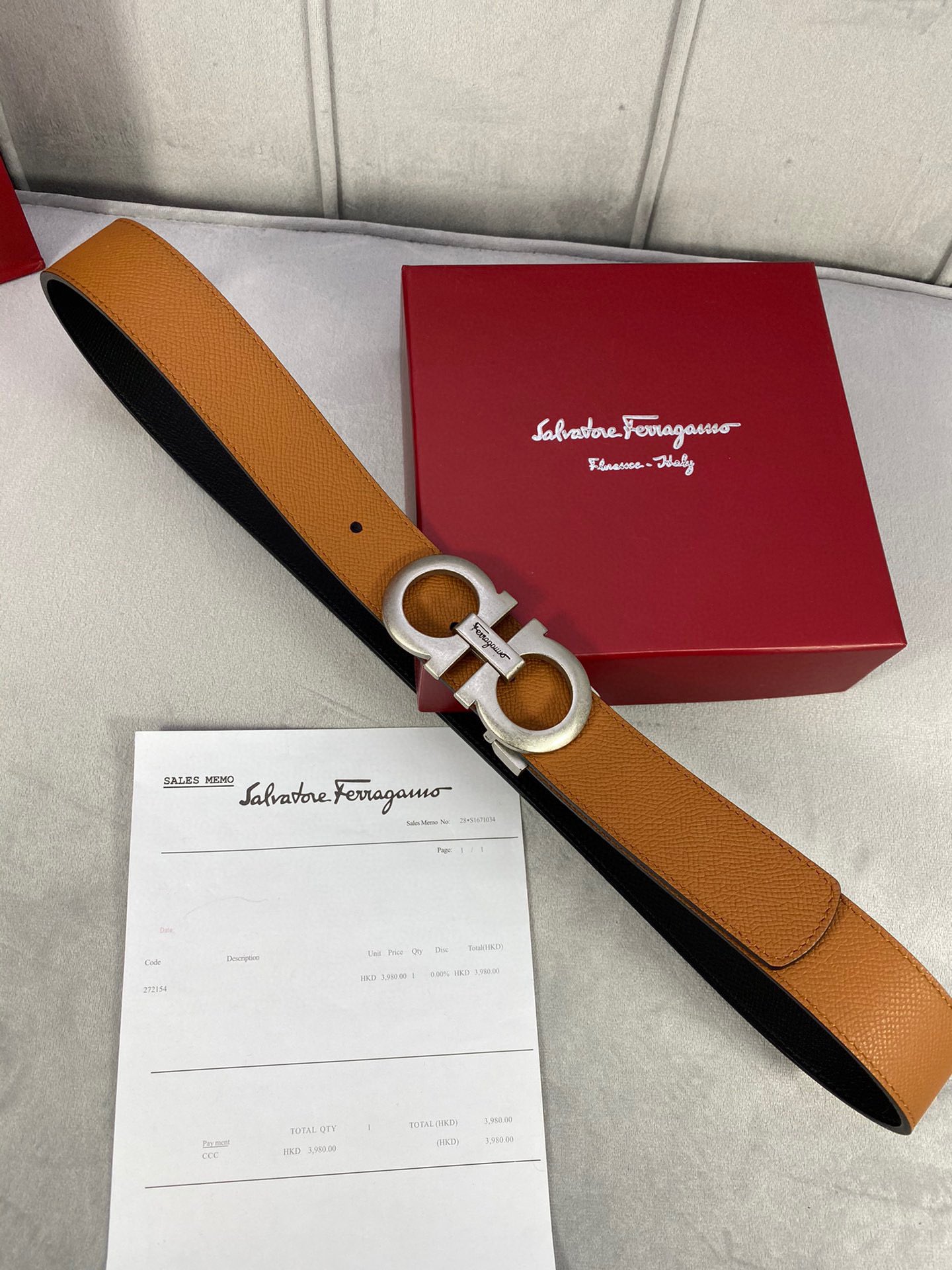 Ferragamo belt-85
