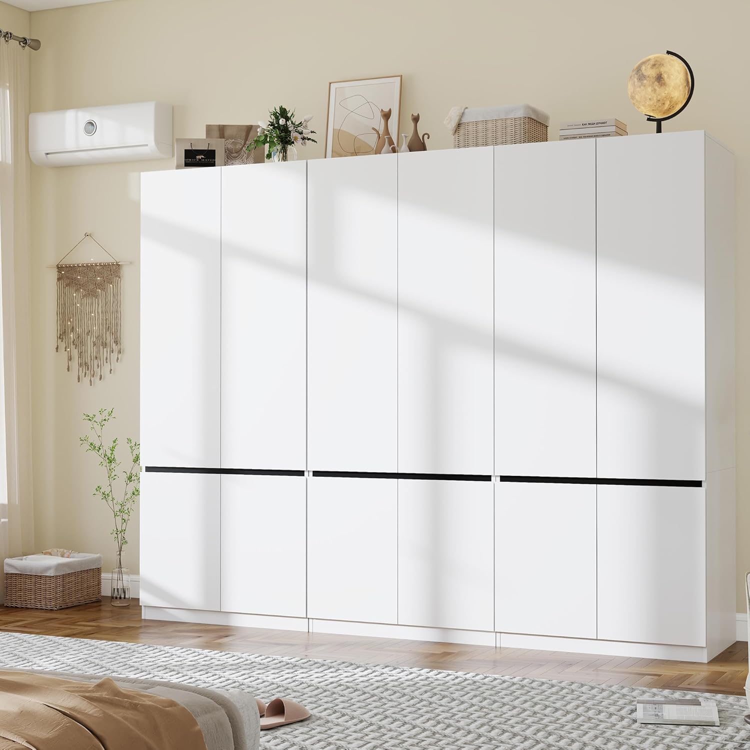 White Armoire Wardrobe Closet: 74