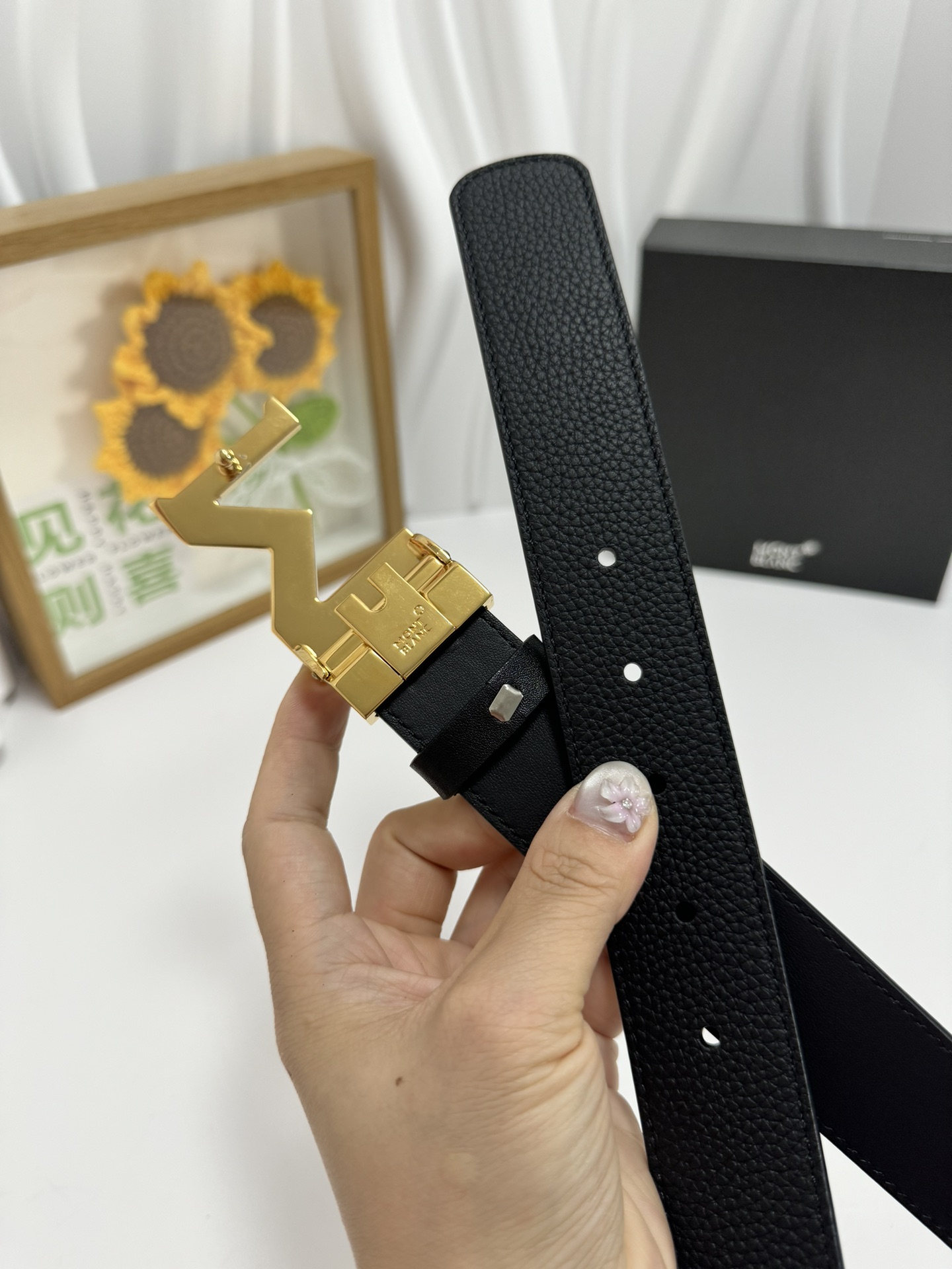Montblanc belt-90