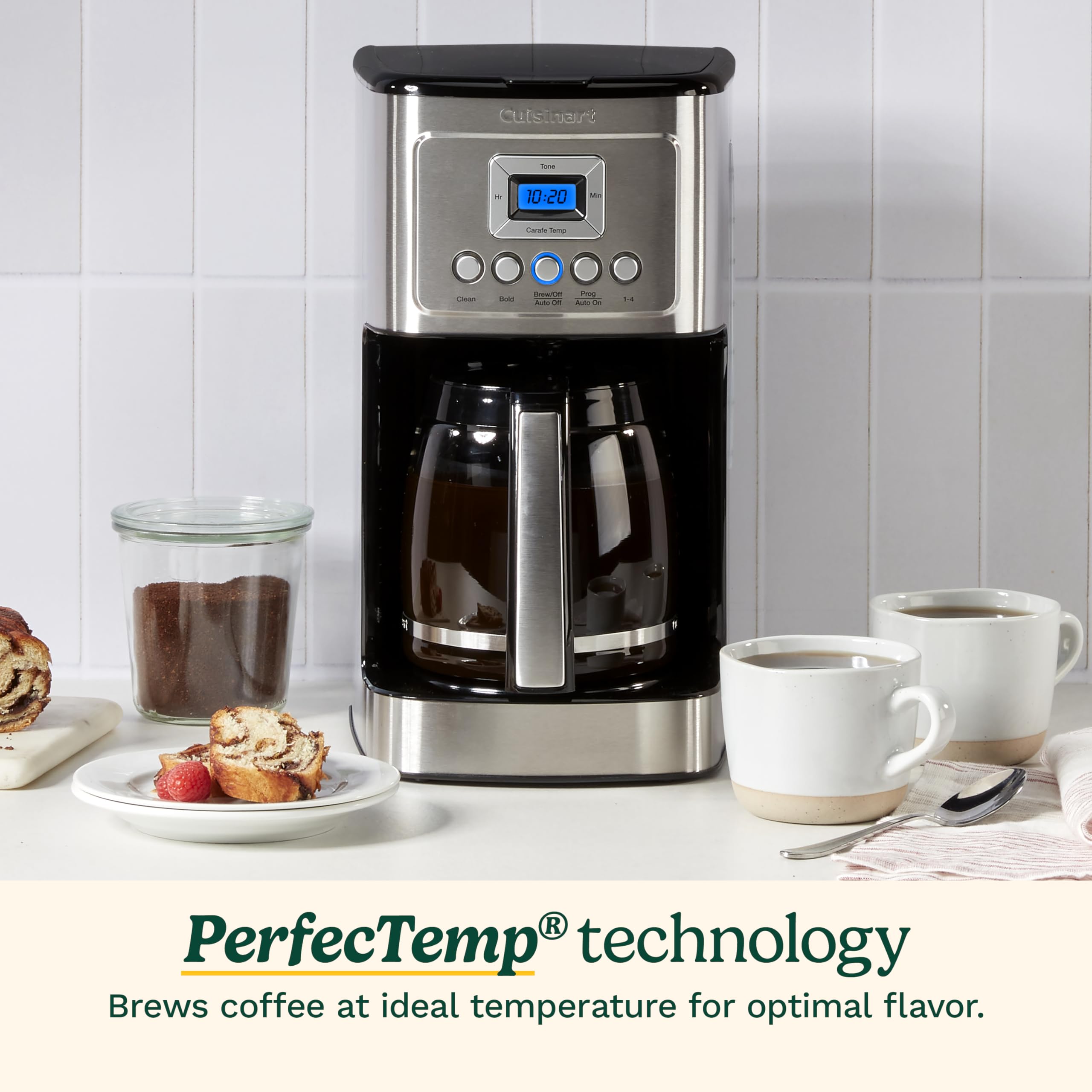 CUISINART 14-Cup Programmable Coffee Maker with Brew Strength Control