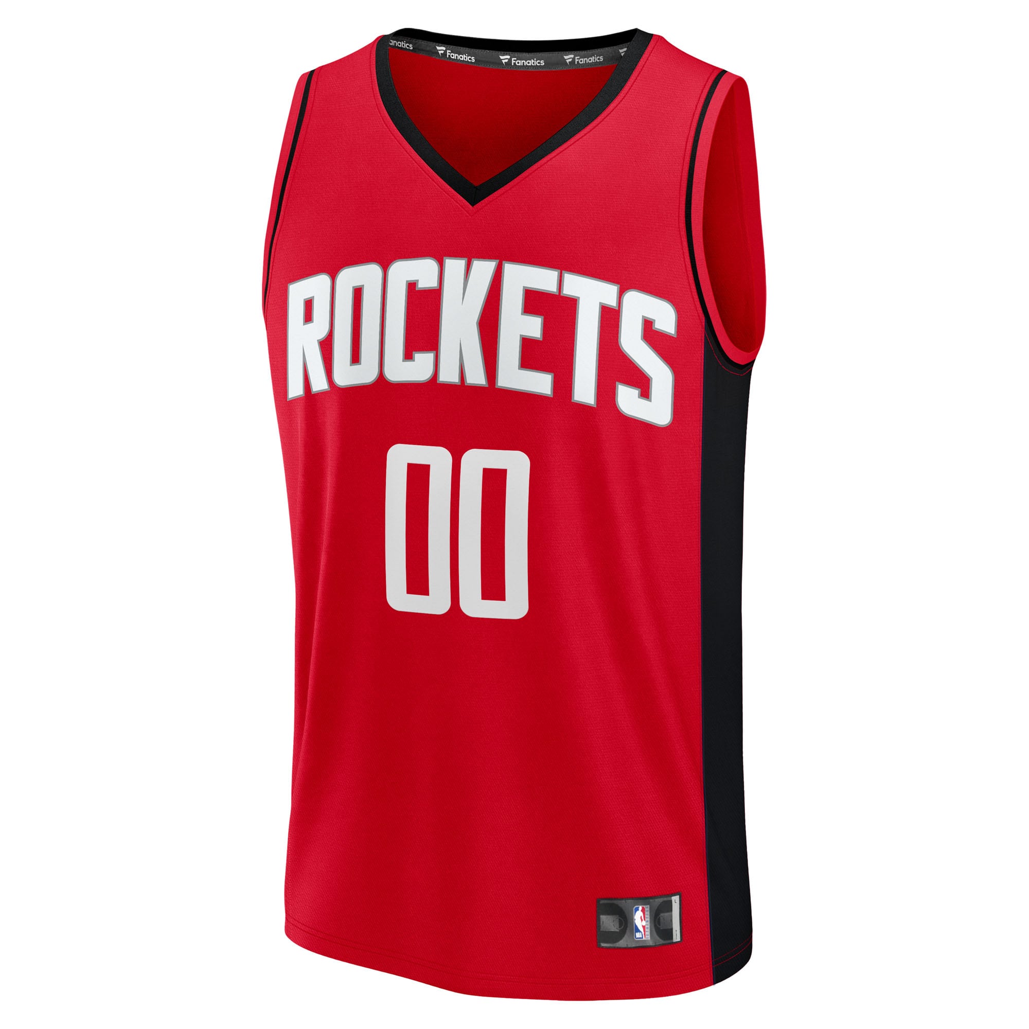 Houston Rockets Fanatics Fast Break Custom Jersey - Icon Edition - Red