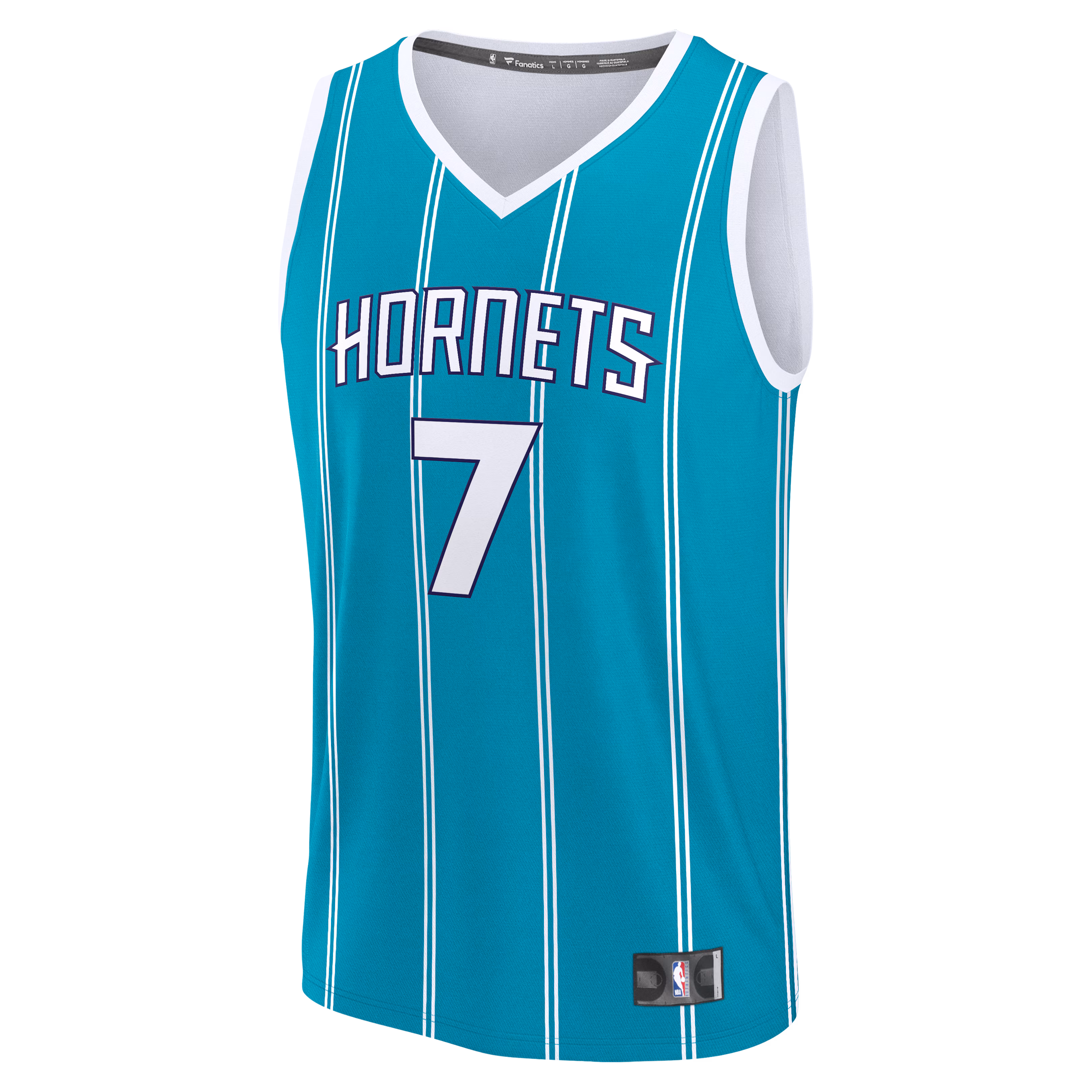 Kon Knueppel Charlotte Hornets Fanatics Youth Fast Break Jersey - Icon Edition - Teal
