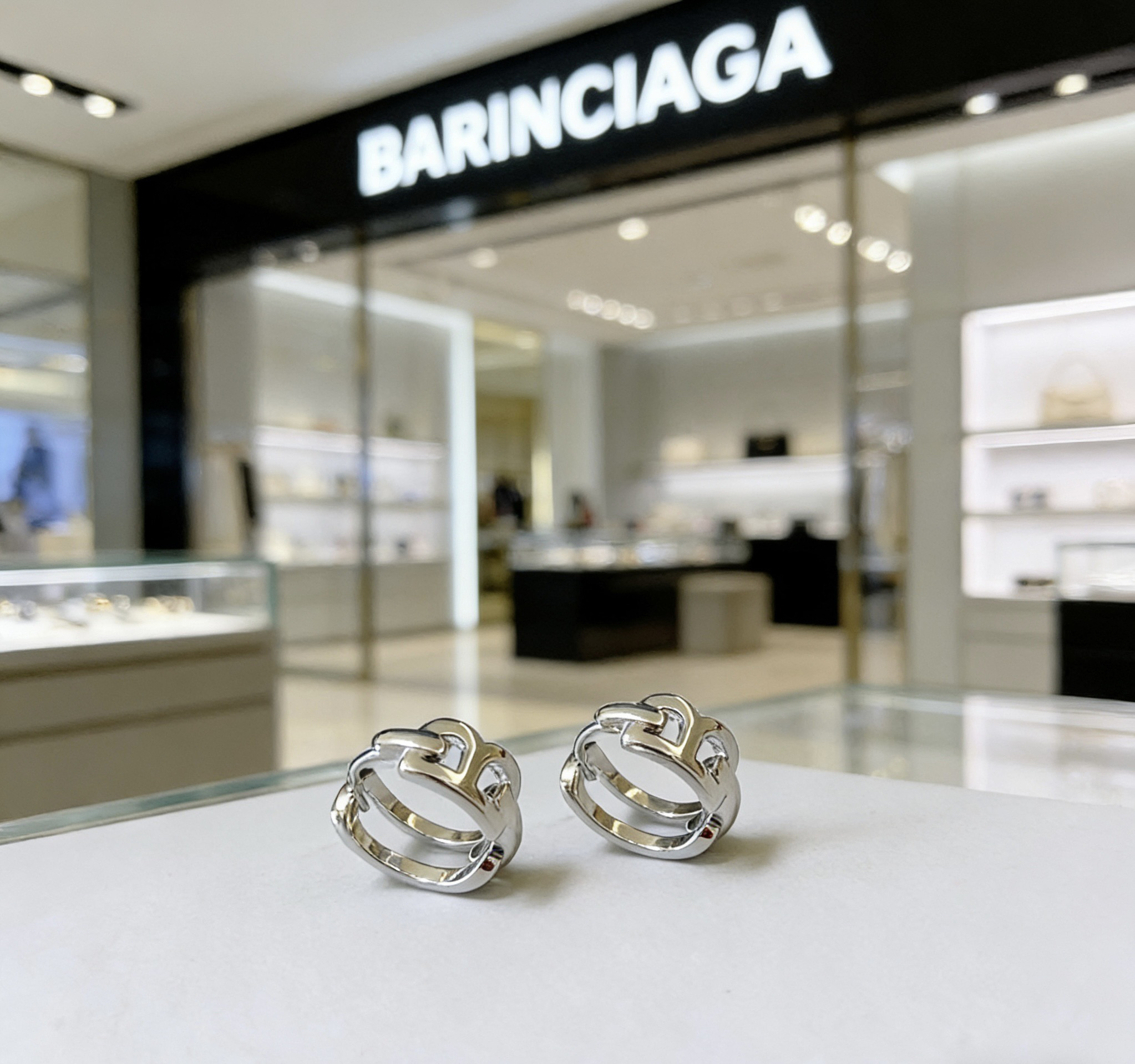 Balenciaga earrings-17