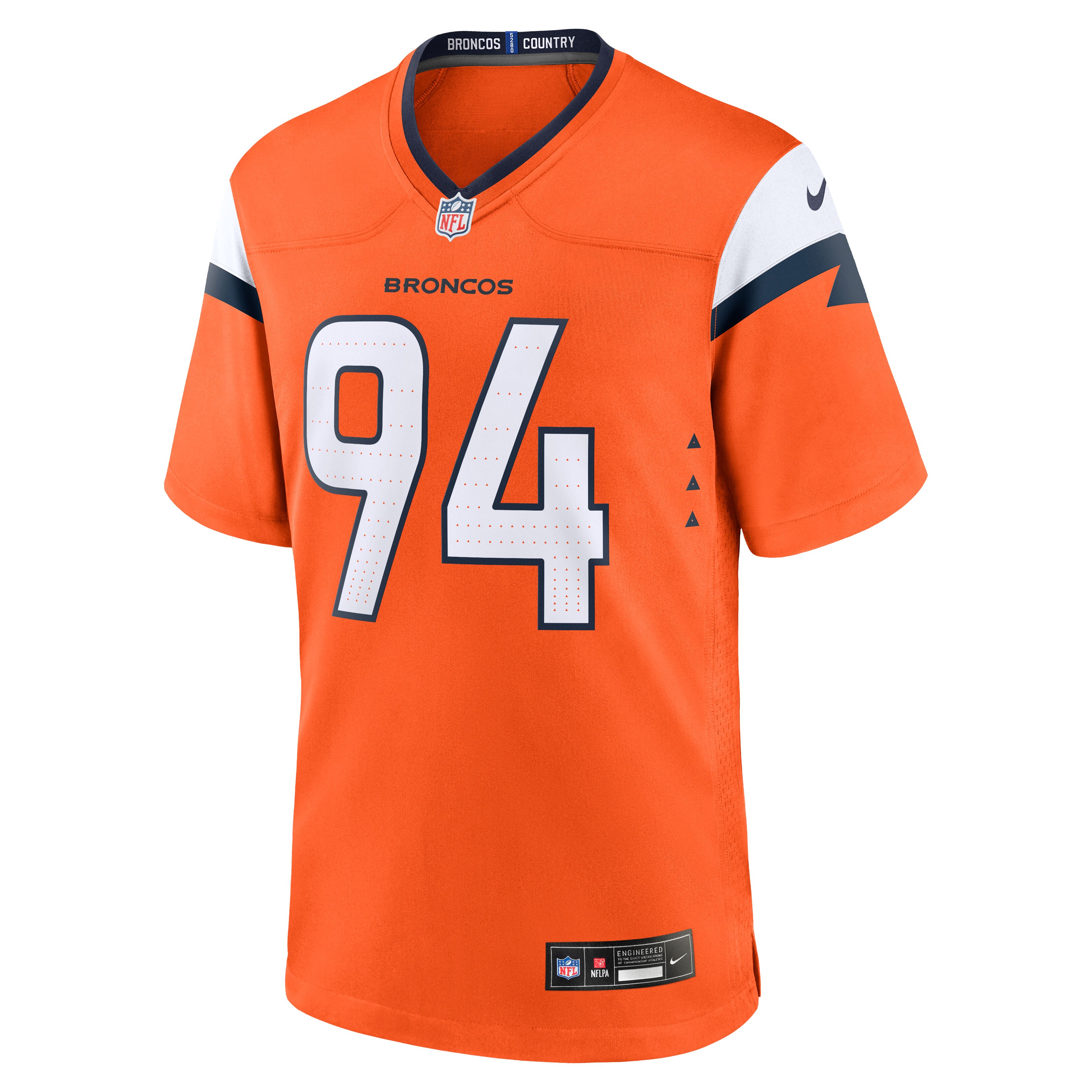 DeMarcus Ware Denver Broncos Nike Team Retired Game Jersey -  Orange
