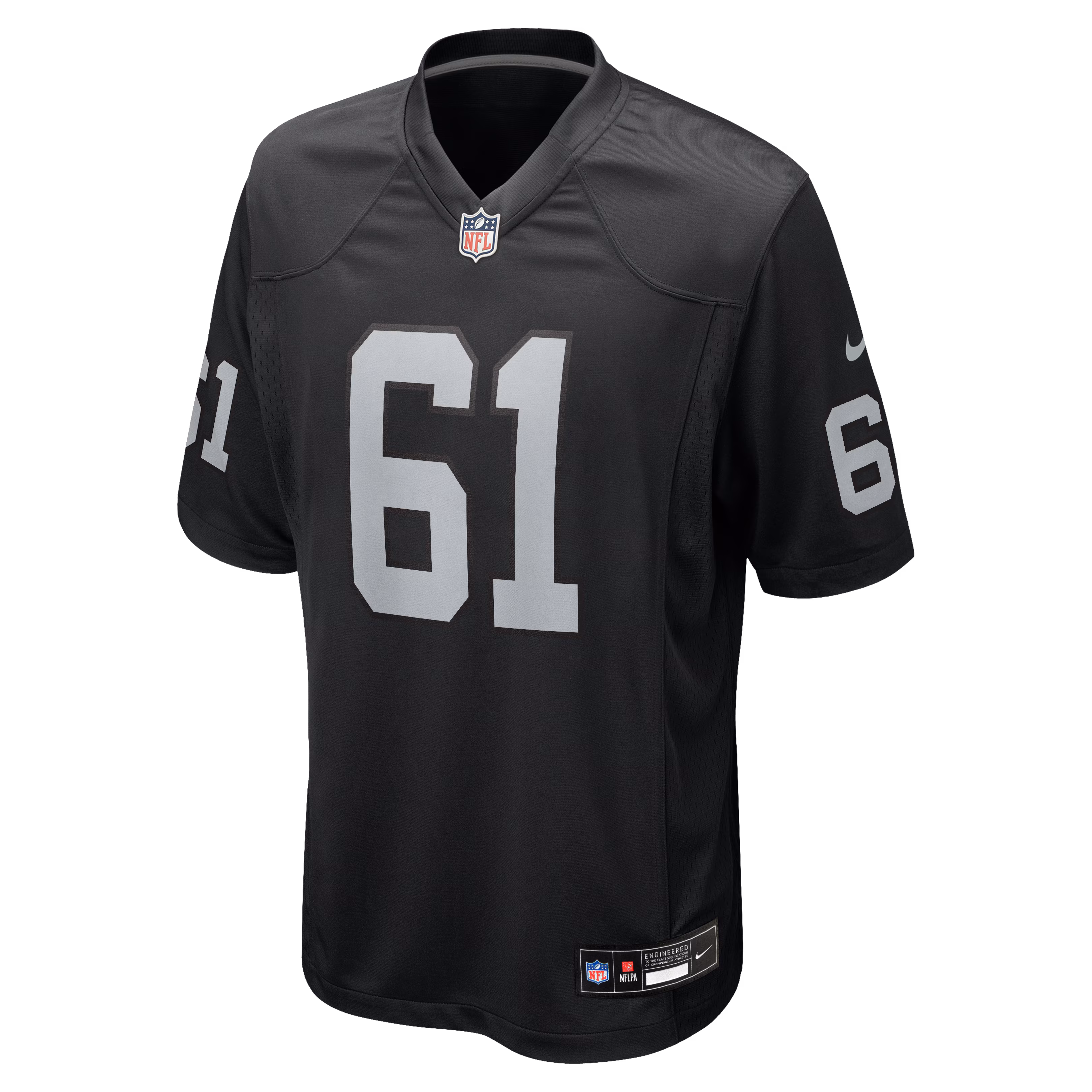Jordan Meredith Las Vegas Raiders Nike Game Player Jersey - Black