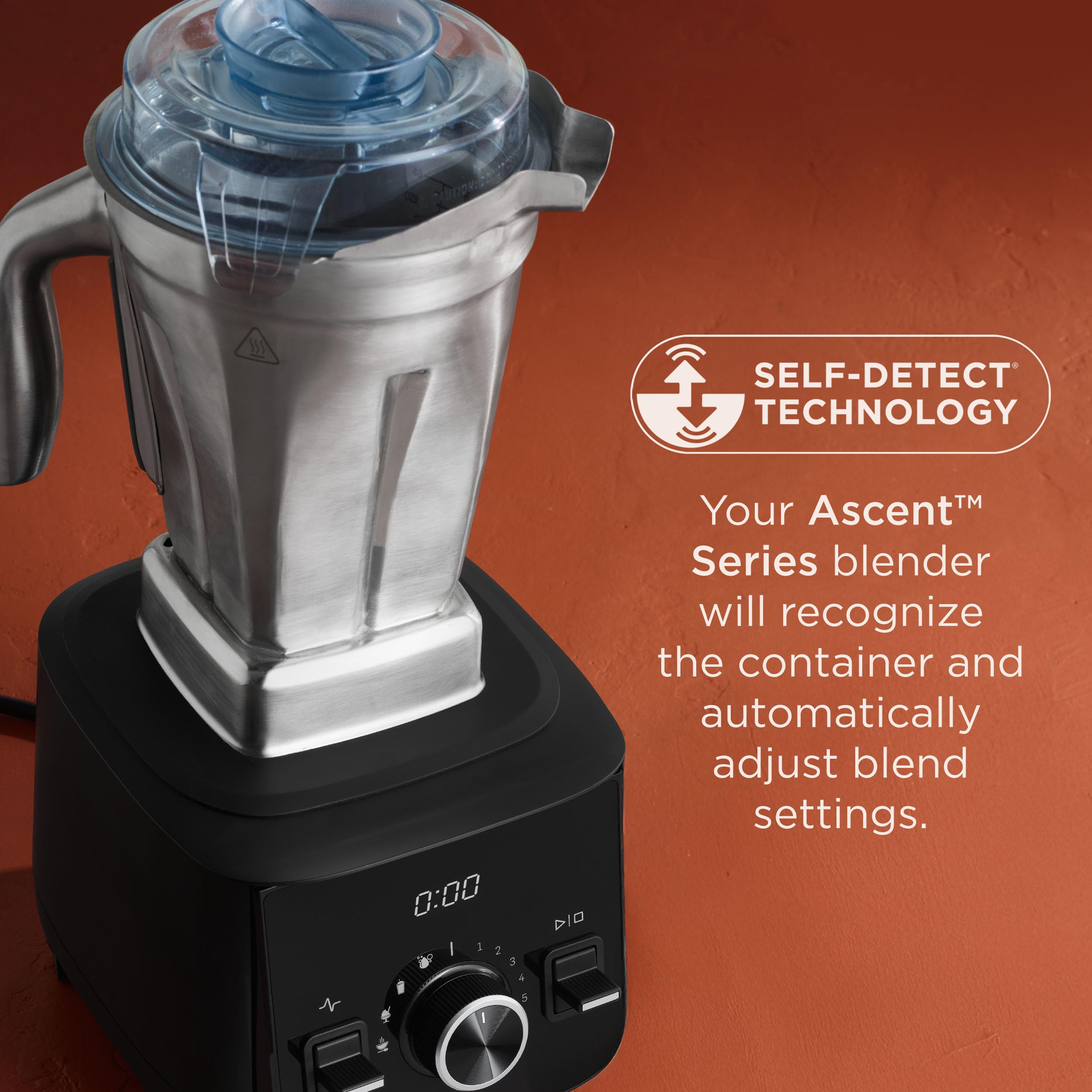 VITAMIX 48-Ounce Stainless Steel Blender Container - Dishwasher Safe