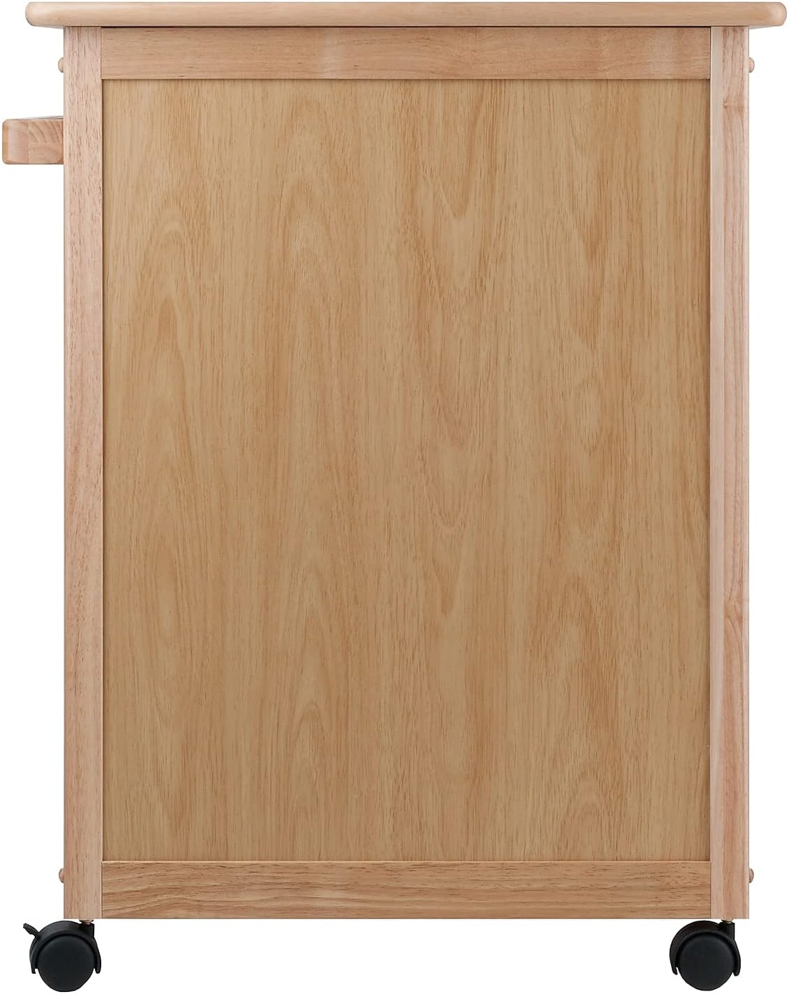 Winsome Wood Kitchen Cart, Natural, Single Drawer (82027)