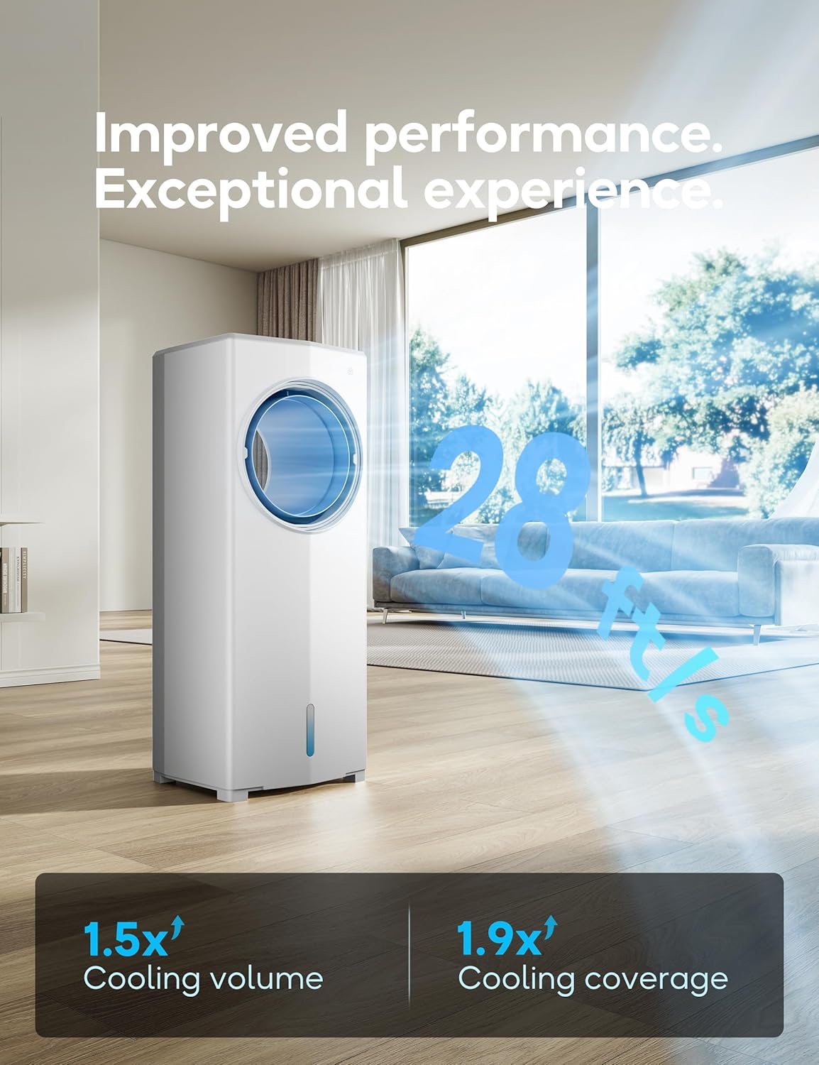Windowless Portable Air Conditioner, 26.1