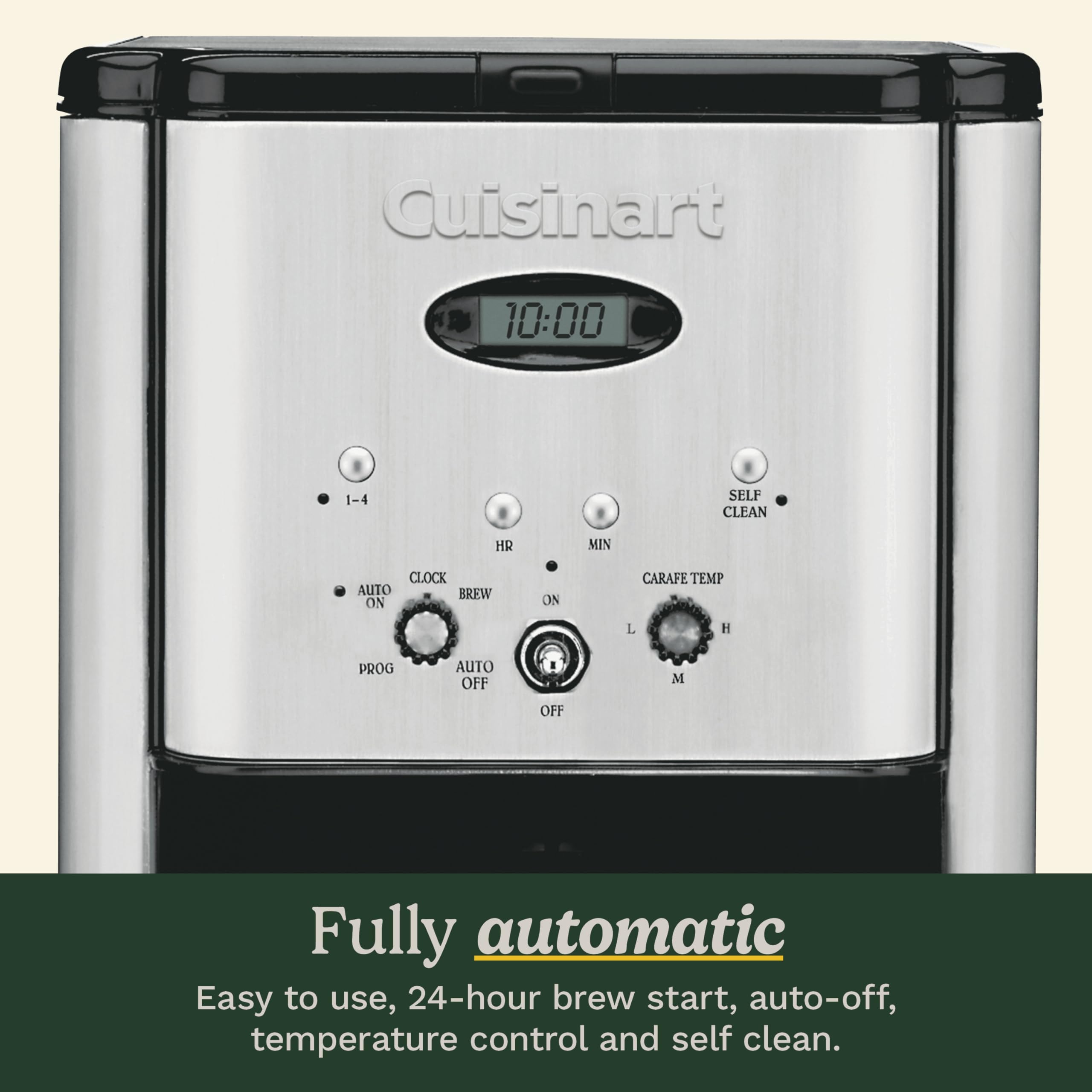 CUISINART DCC-1200P1 Brew Central 12-Cup Programmable Coffee Maker