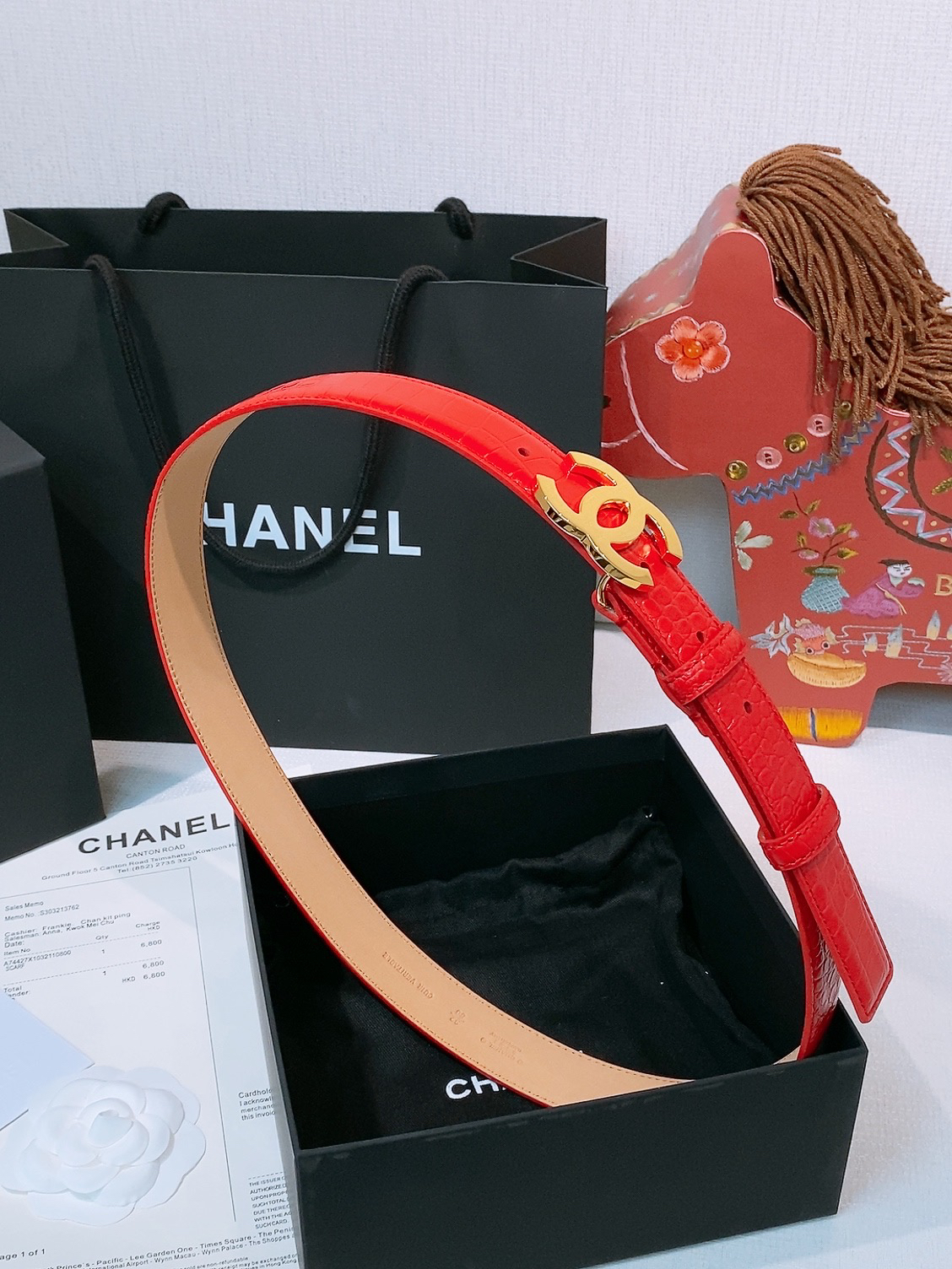 Chanel belt-17